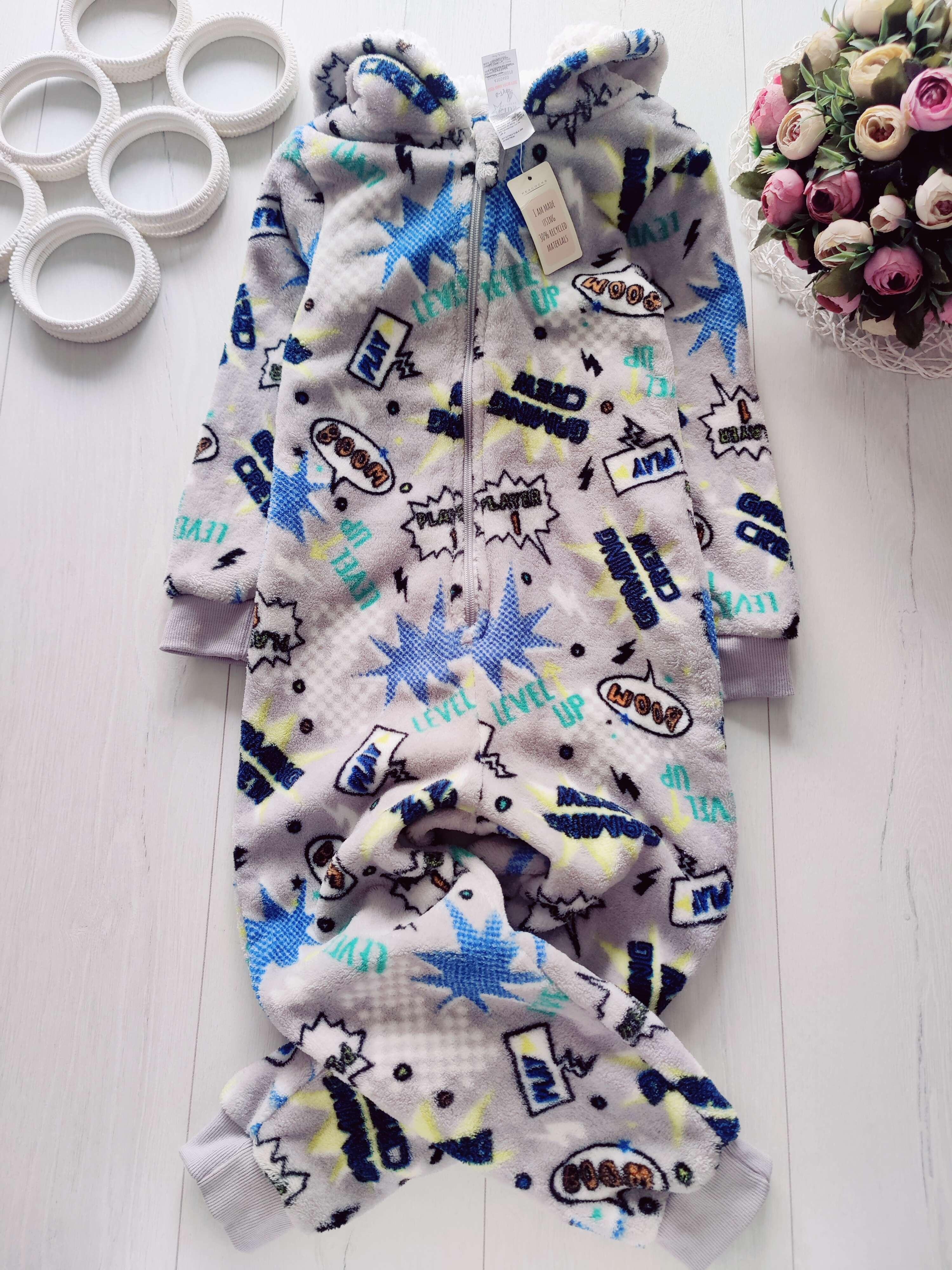 6,7 років, зріст 116,122 Новий теплий махровий чоловічок