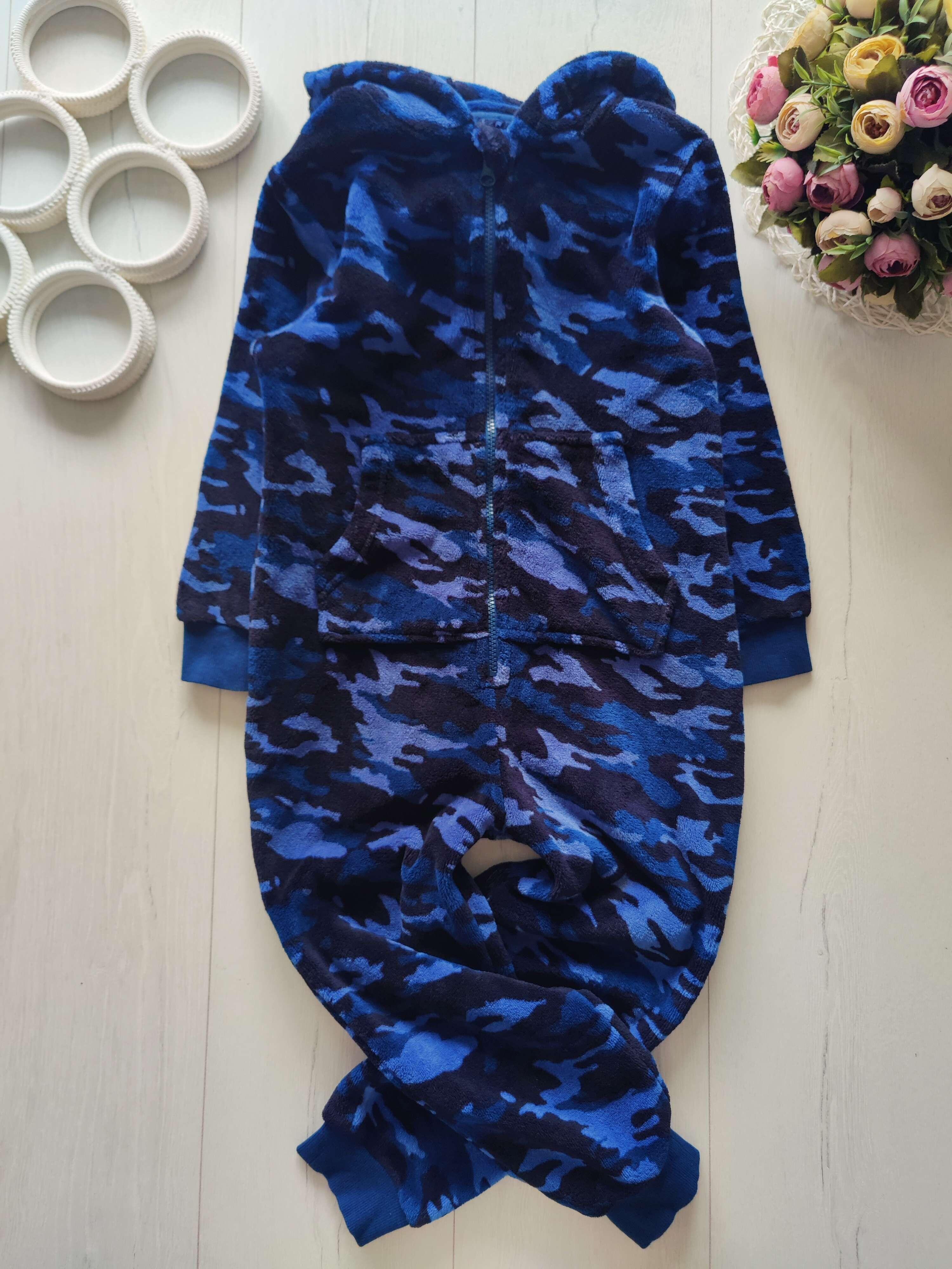 6 лет, рост 116 Теплый махровый человечек