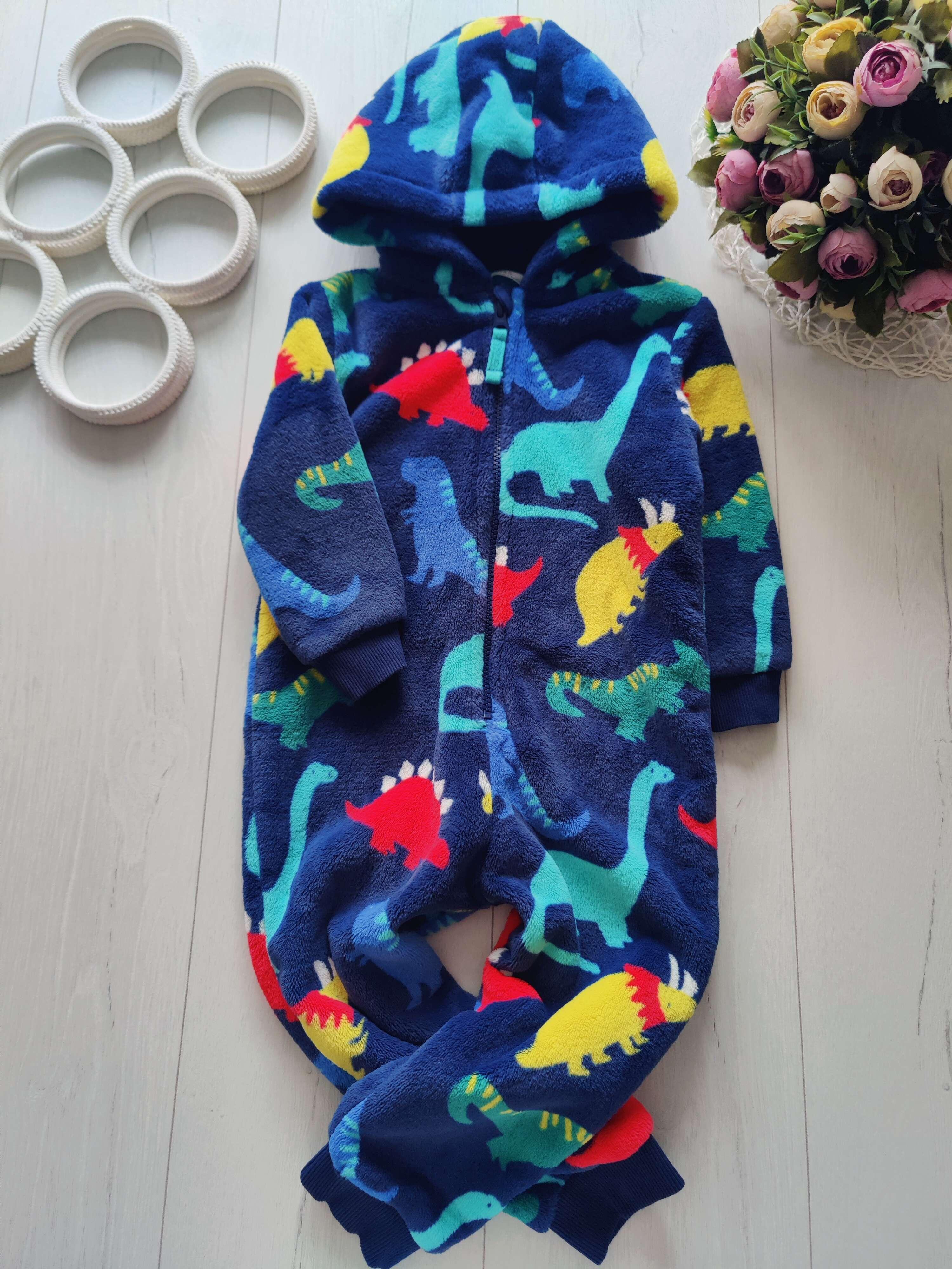 2,3 года, рост 98 Теплый махровый человечек