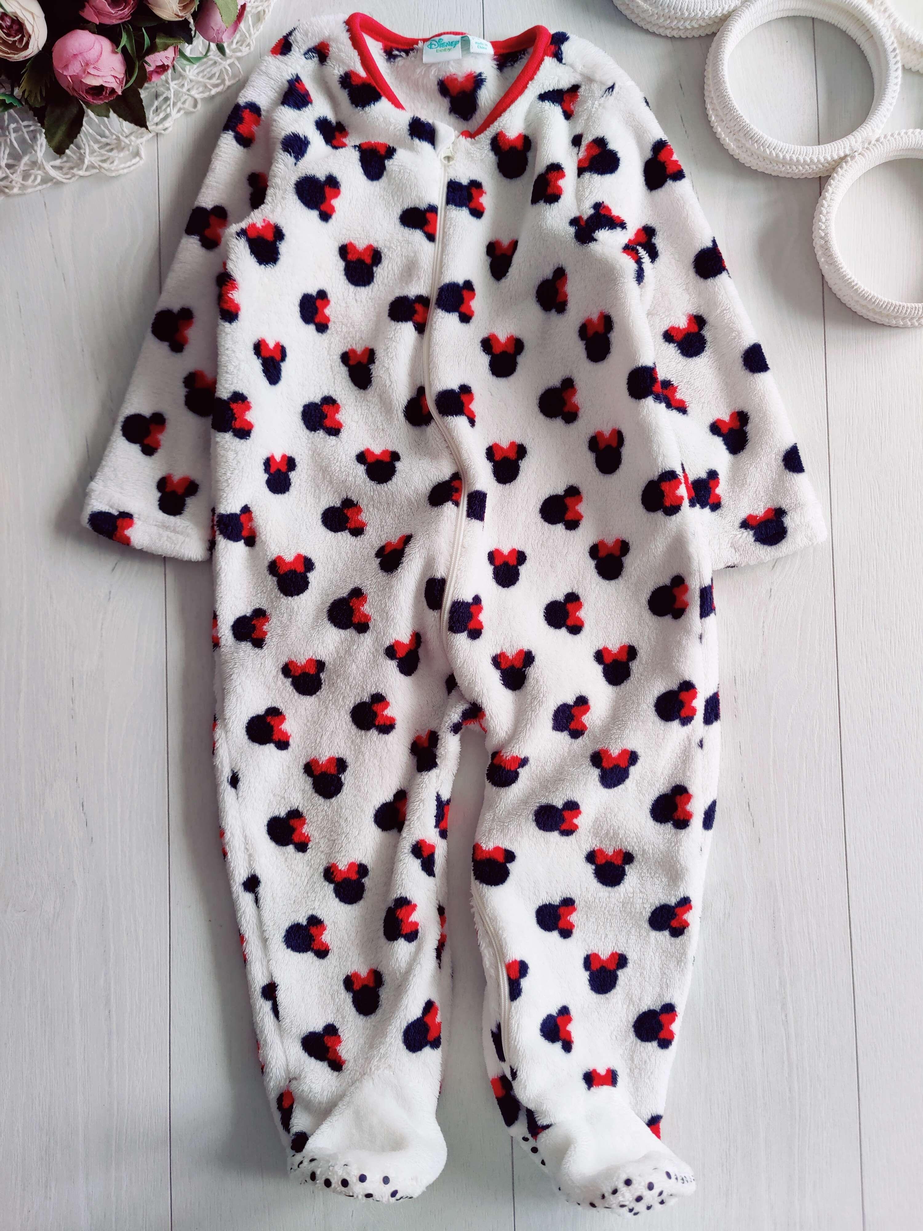 12,18 міс, зріст 80,86 Теплий махровий чоловічок