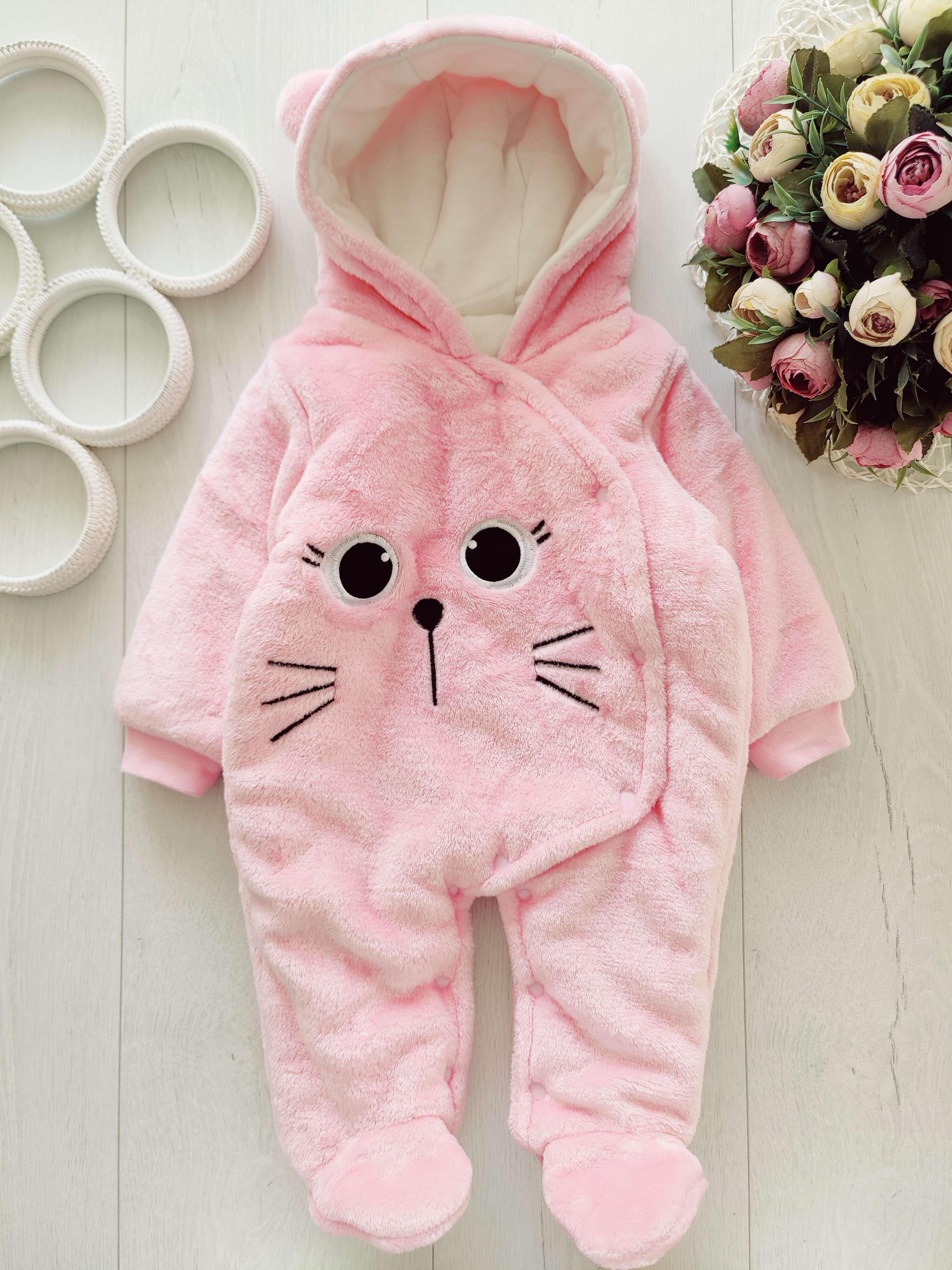 3,6 міс, зріст 66 Новий теплий комбінезон на флісі