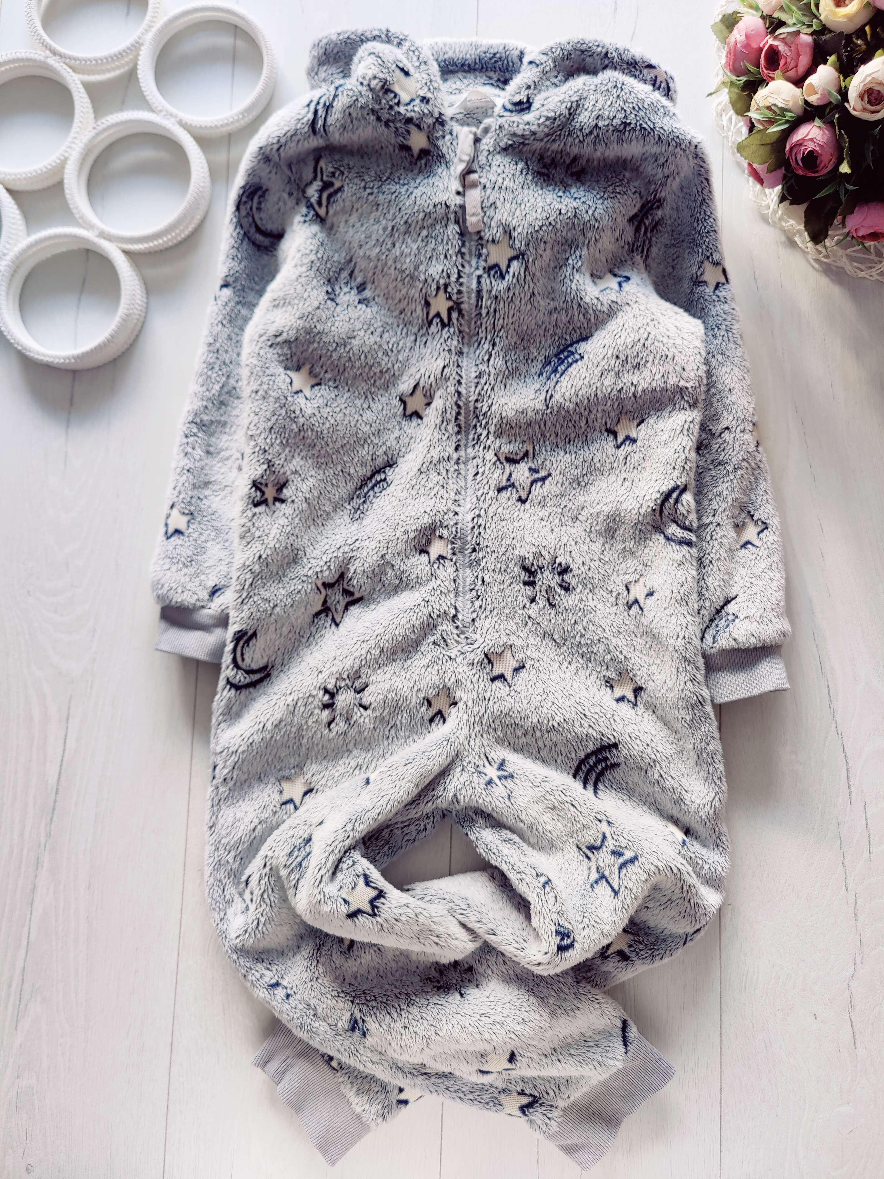 5,6 років, зріст 116 Теплий махровий чоловічок