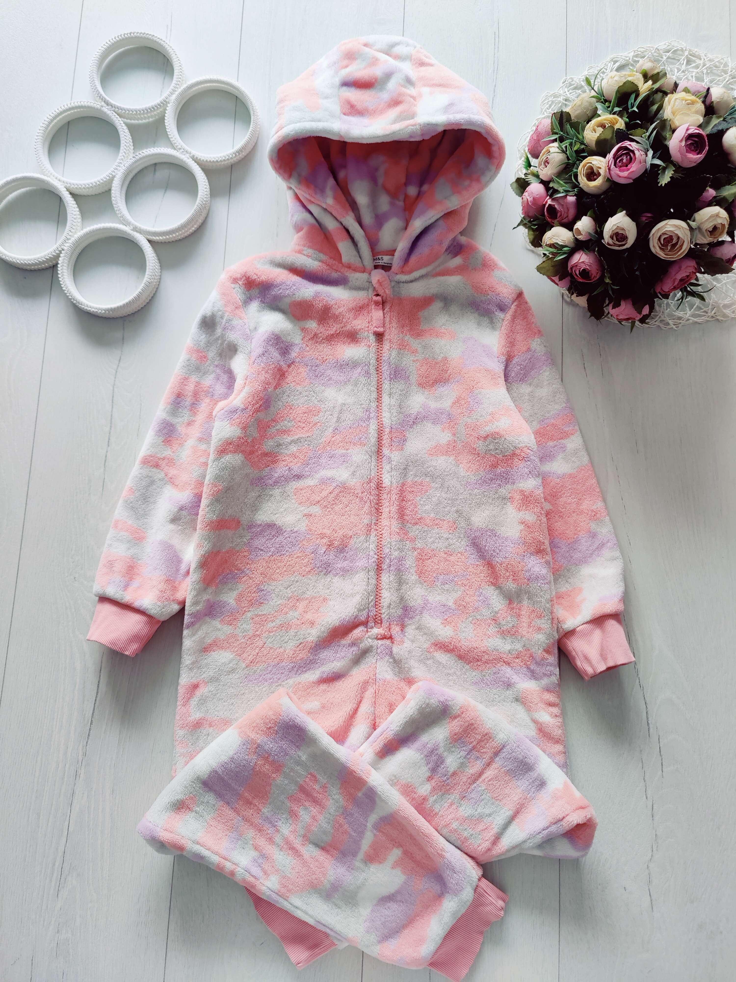 7,8 років, зріст 128 Теплий махровий кігурумі