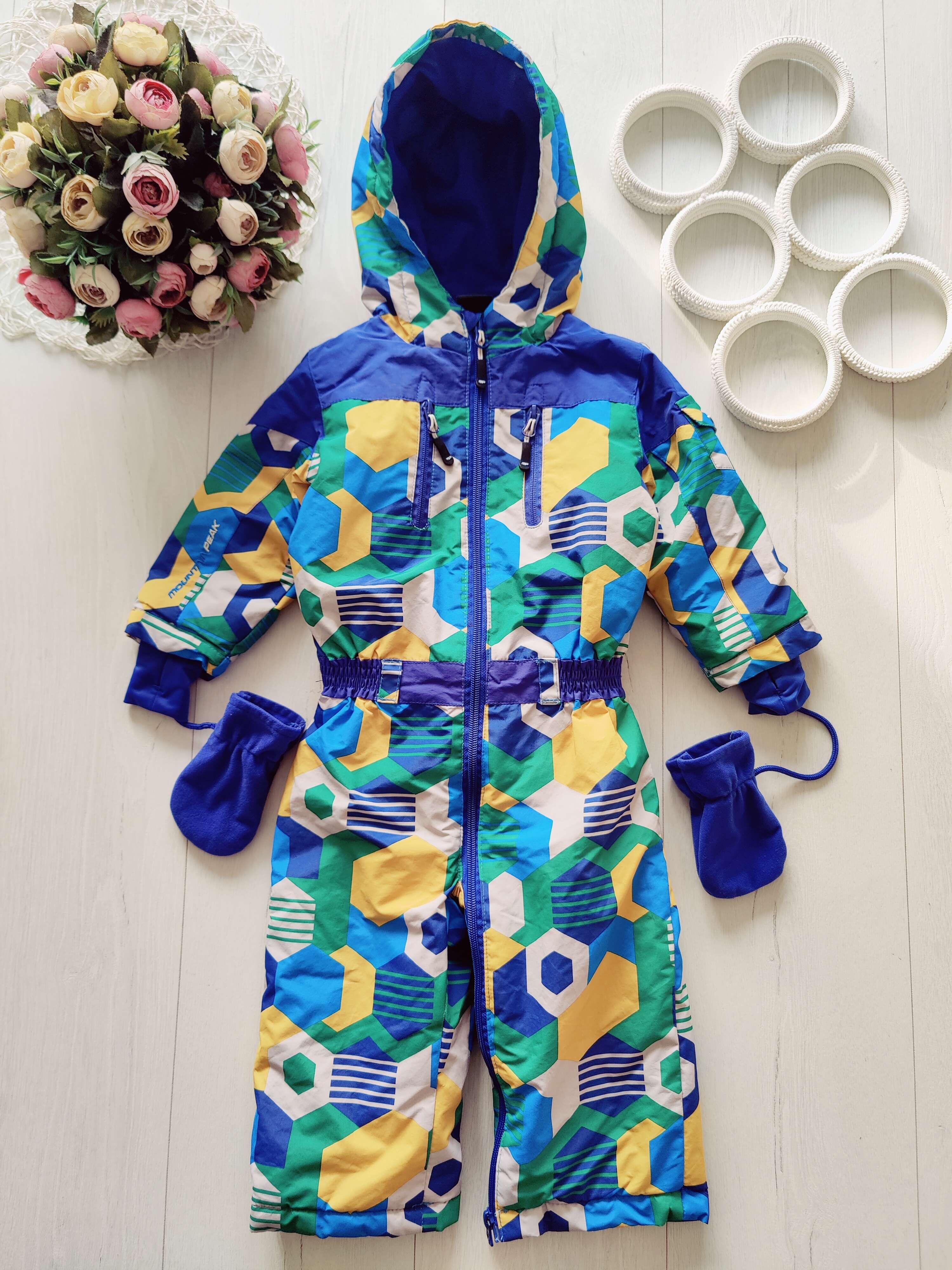 12 міс, зріст 80 Теплий комбінезон