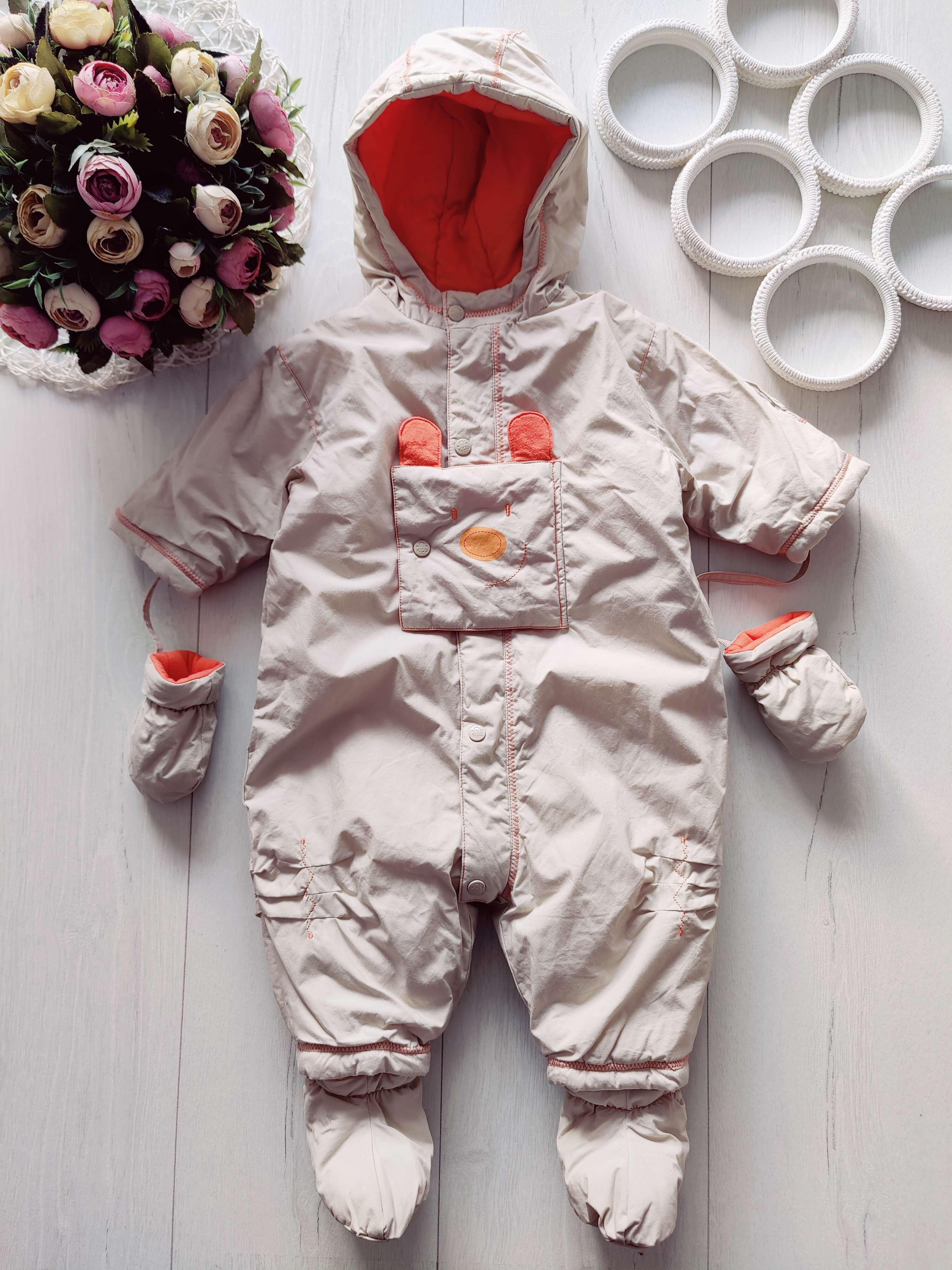 3 міс, зріст 60 Демі комбінезон на синтепоні