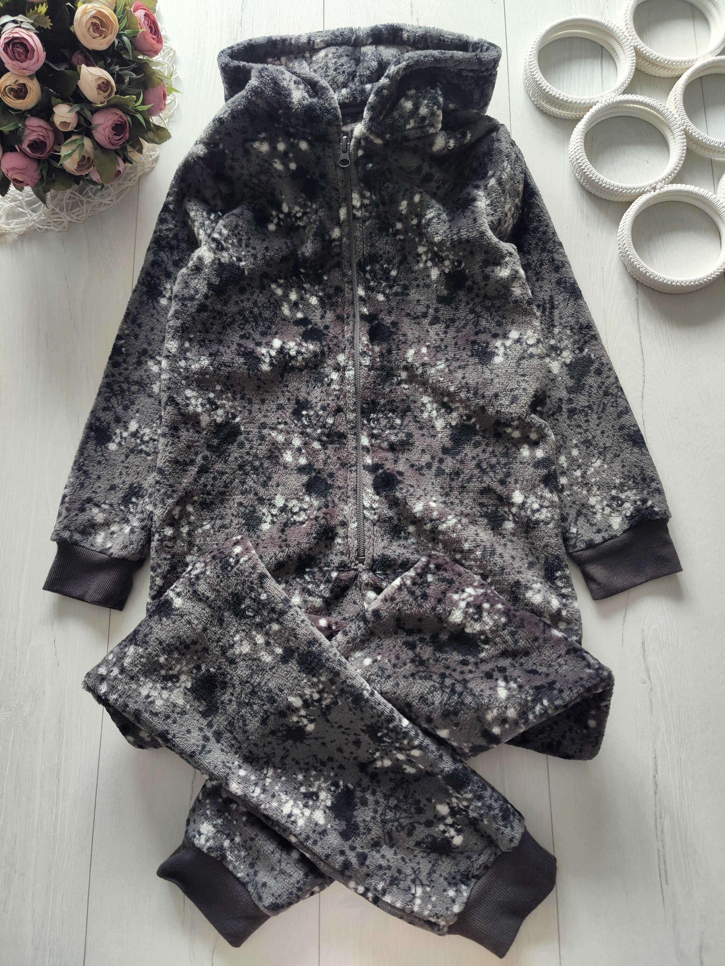 8,9 лет, рост 134 Теплый махровый кигуруми