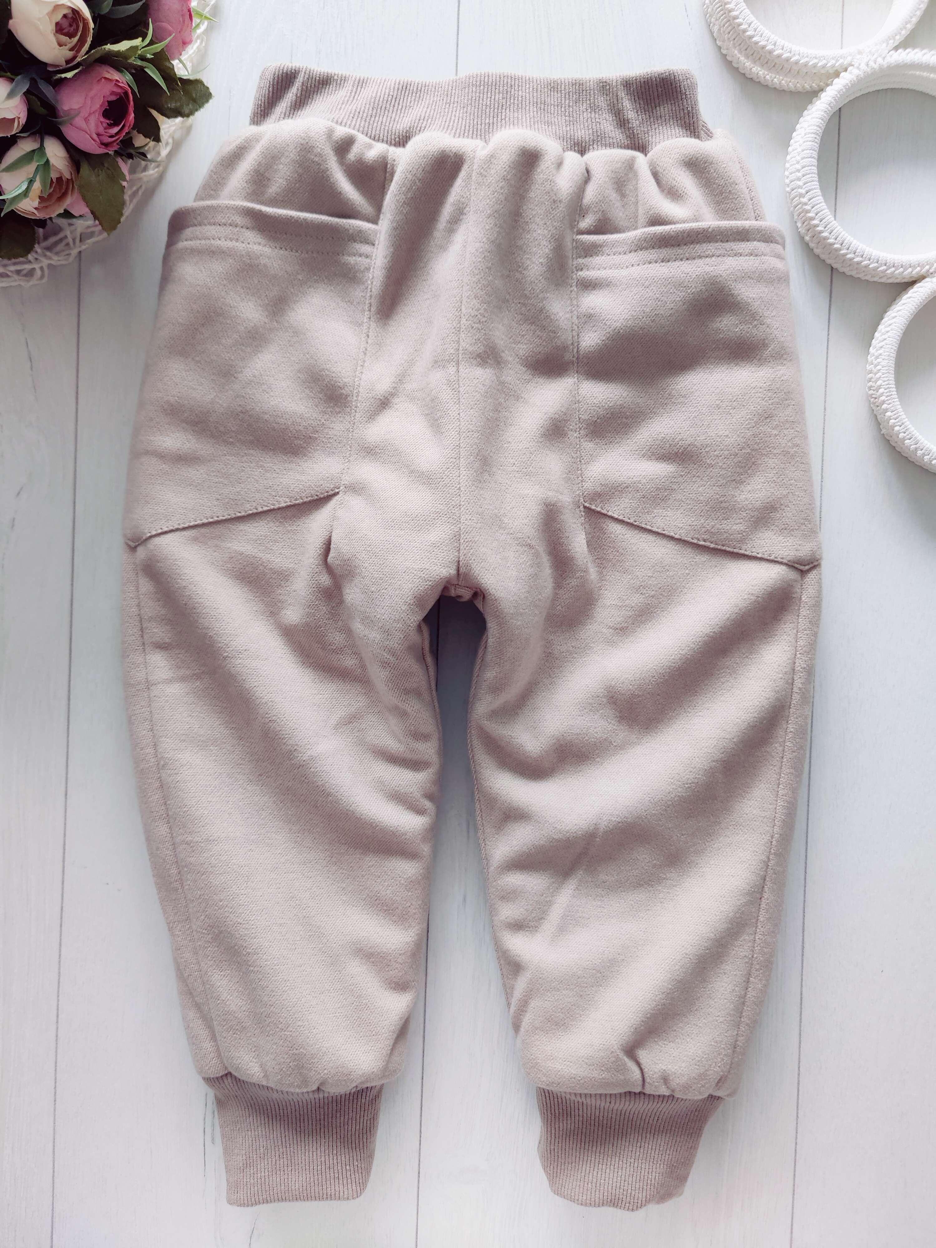 3 года, рост 100 Зимние штаны на синтепоне, флис