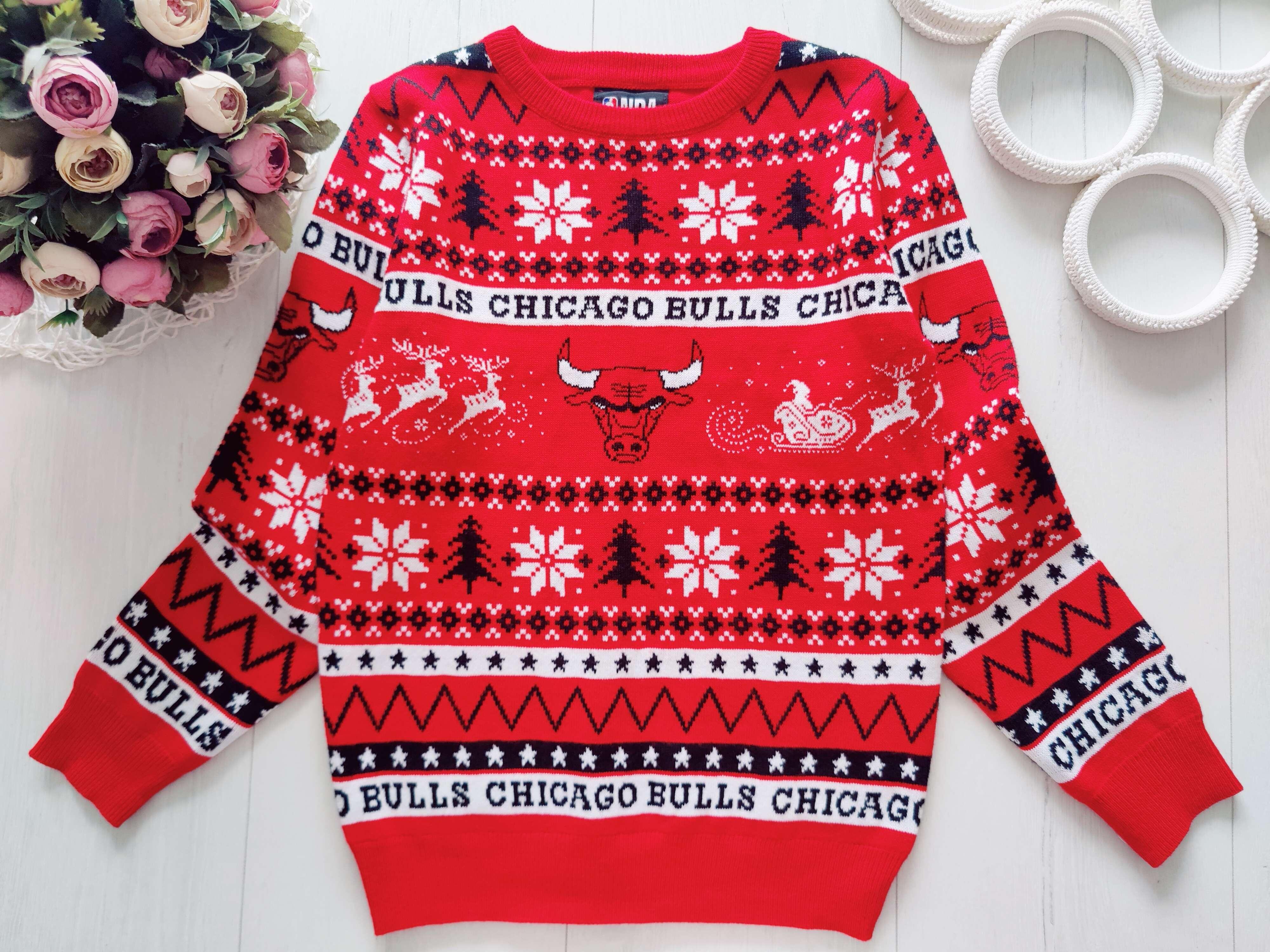 9,10 років, зріст 140 Гарний новорічний светр