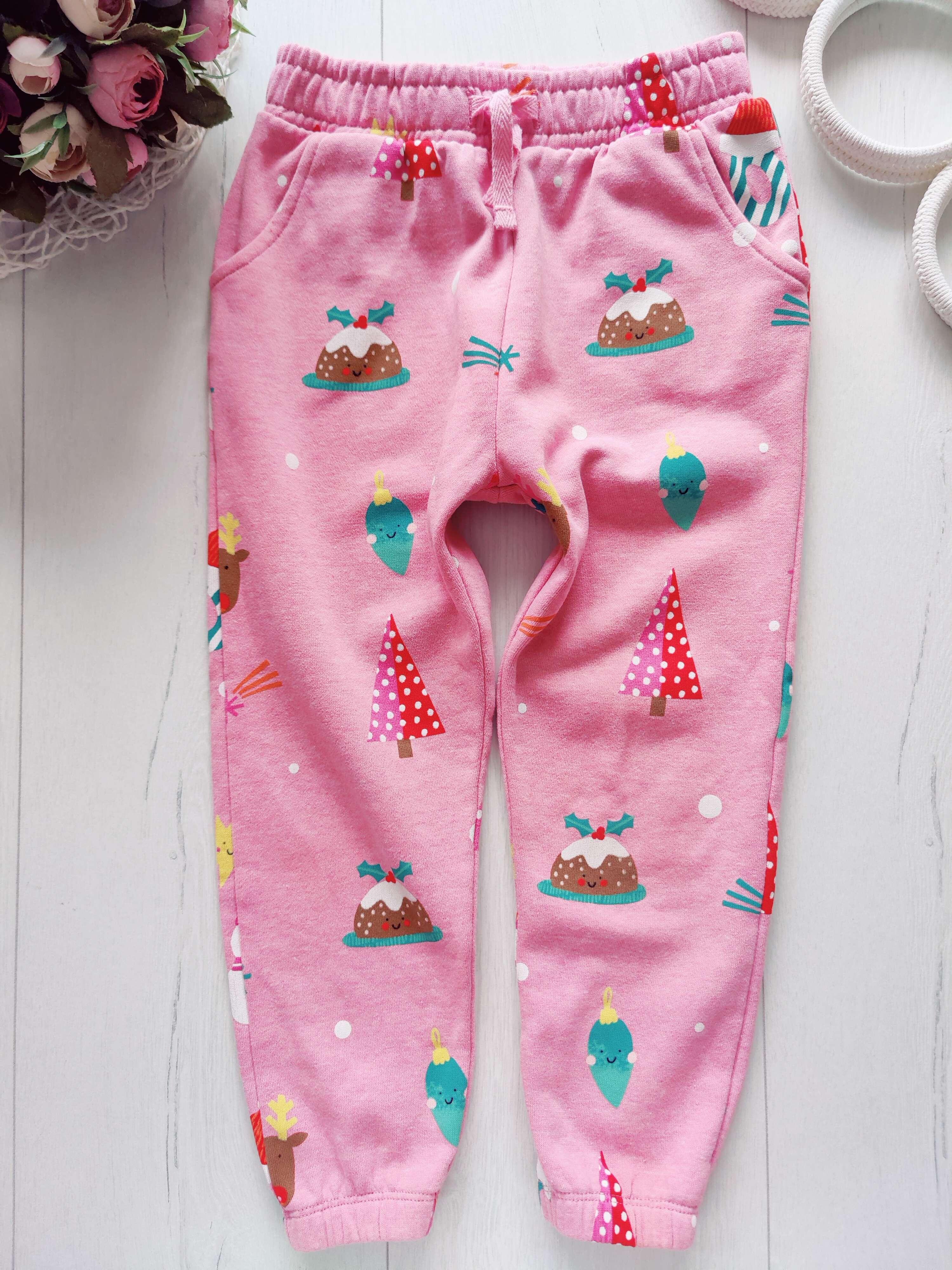 4,5 років, зріст 104,110 Теплі штани на флісі