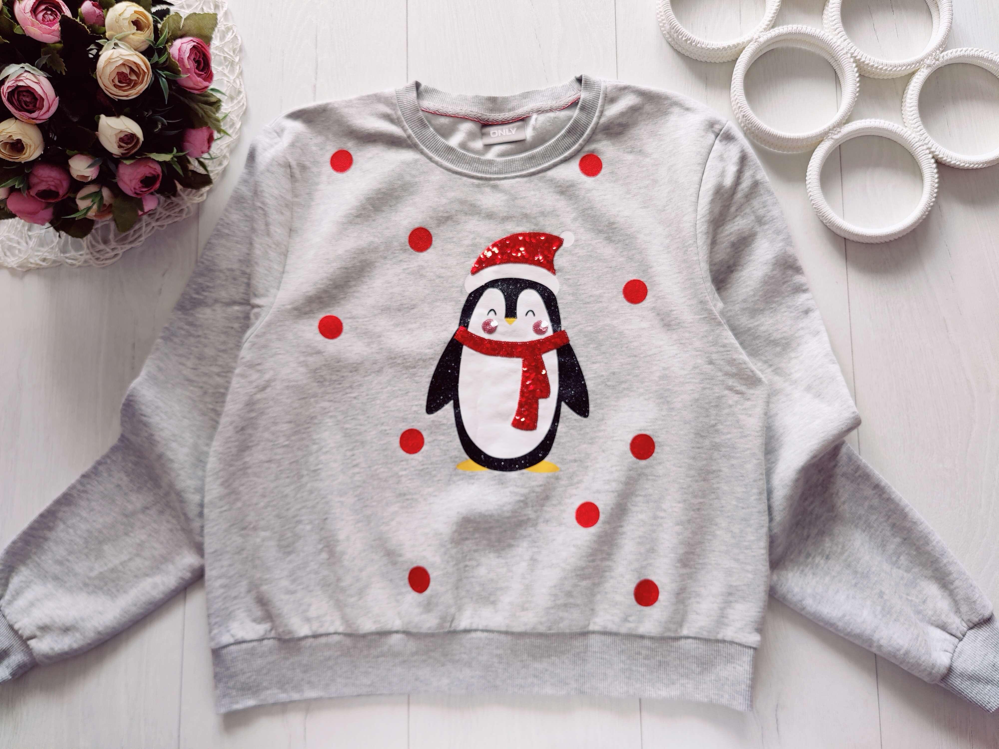 Новогодний свитшот на флисе