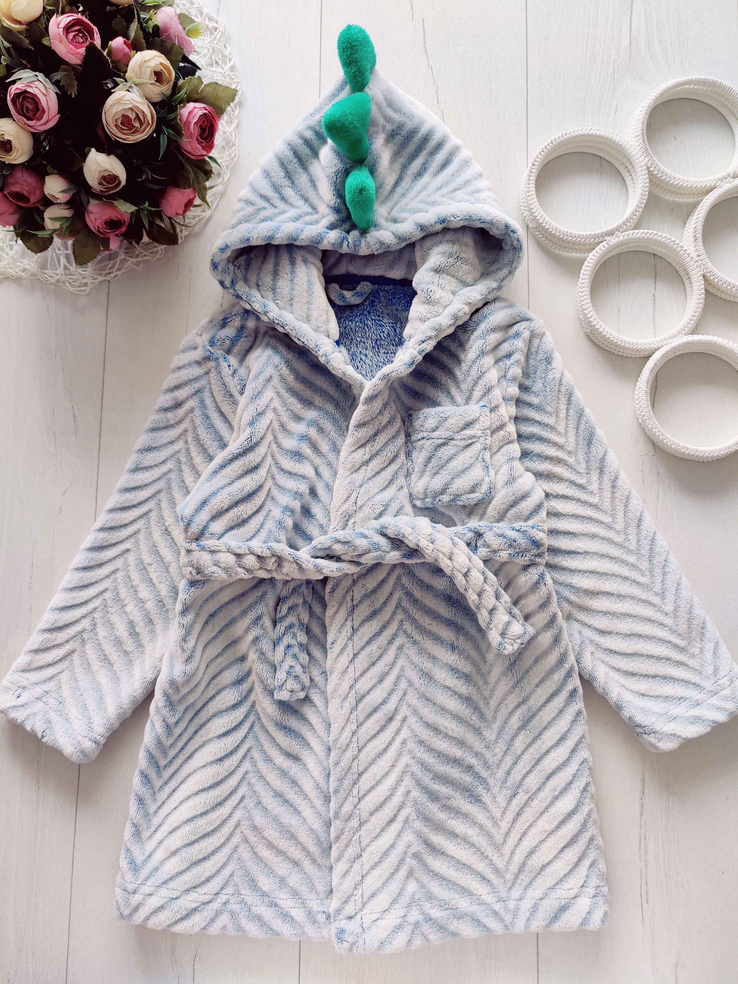 3,4 года, рост 98,104 Халат динозавр