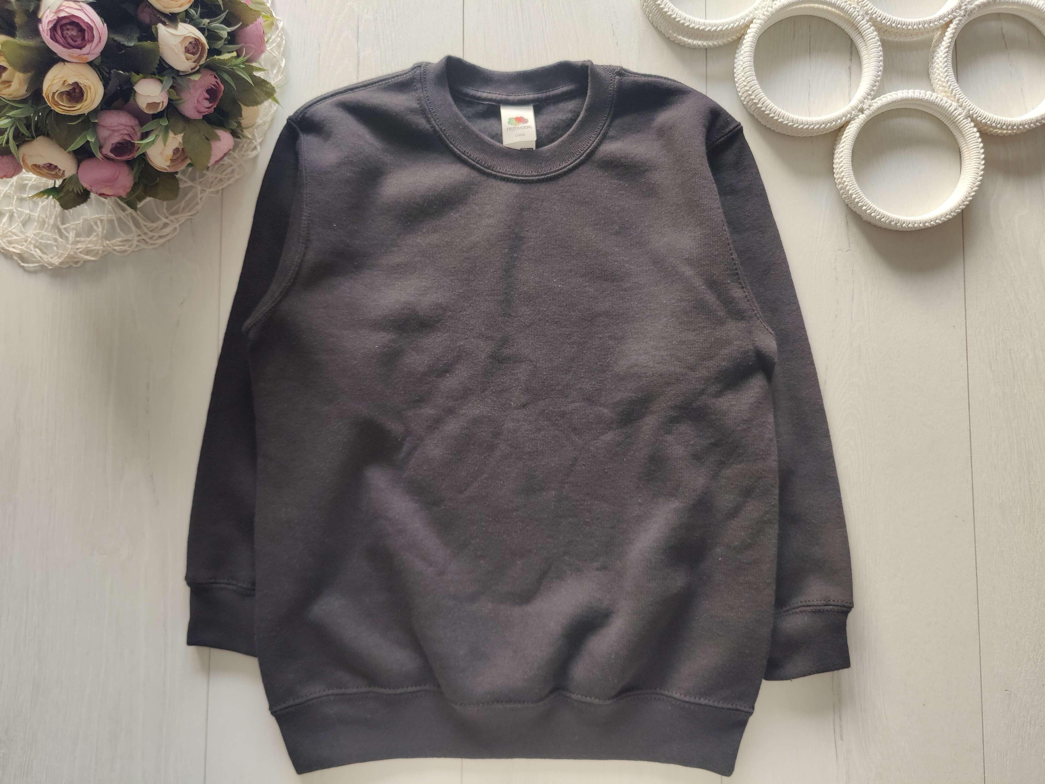 7,8 лет, рост 128 Свитшот на флисе