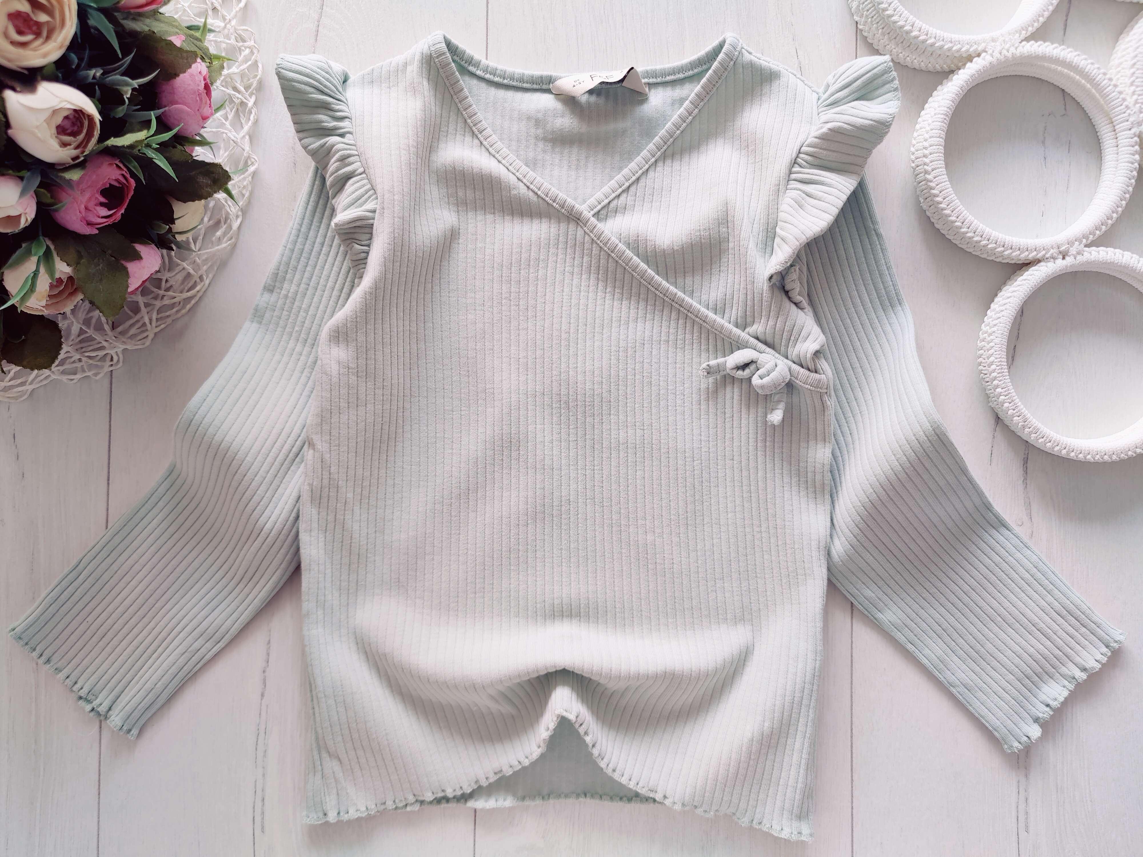 4,5 лет, рост 110 Кофточка в рубчик