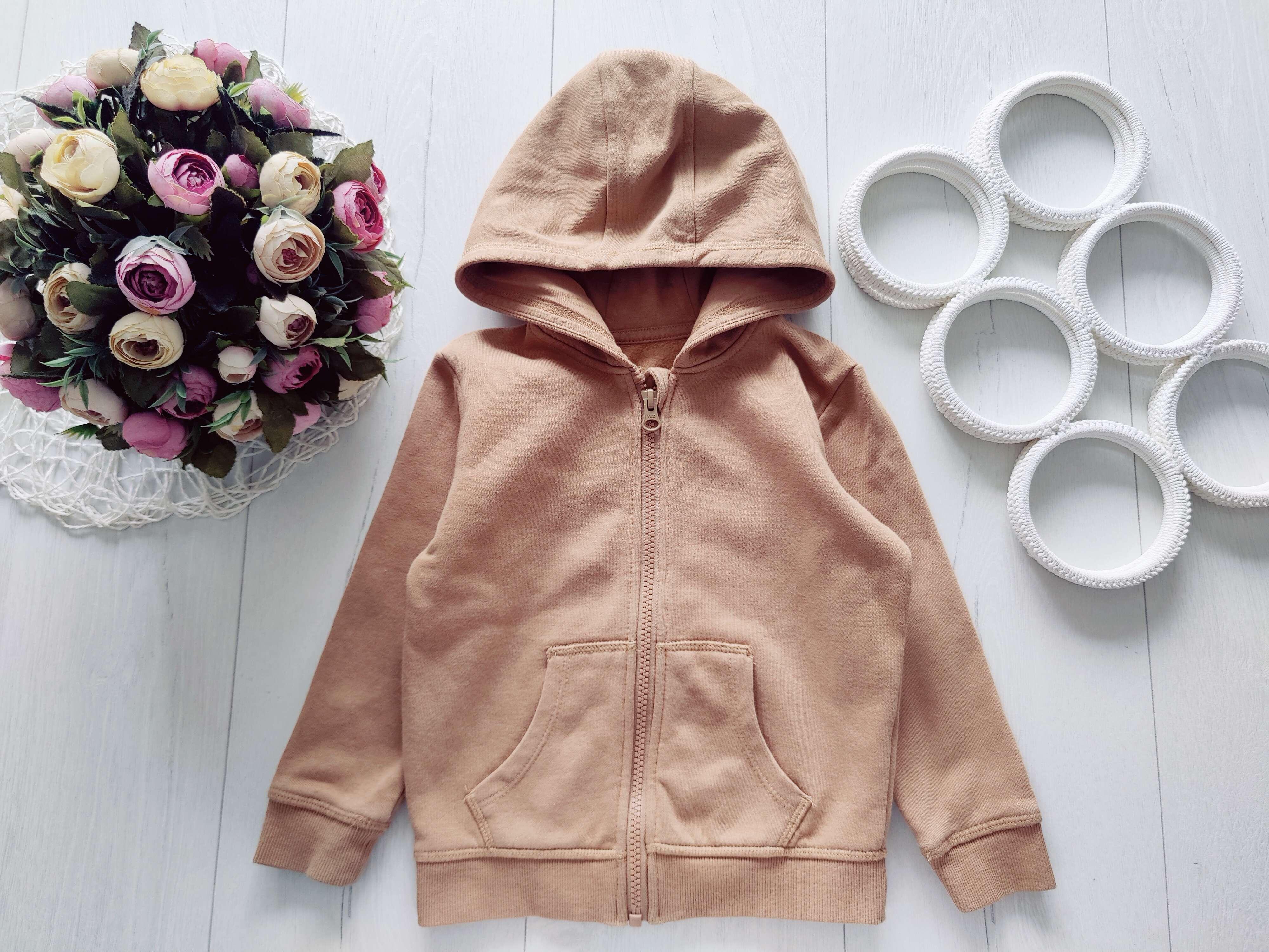 2,3 роки, зріст 92,98 Тепла дитяча кофта на блискавці, фліс