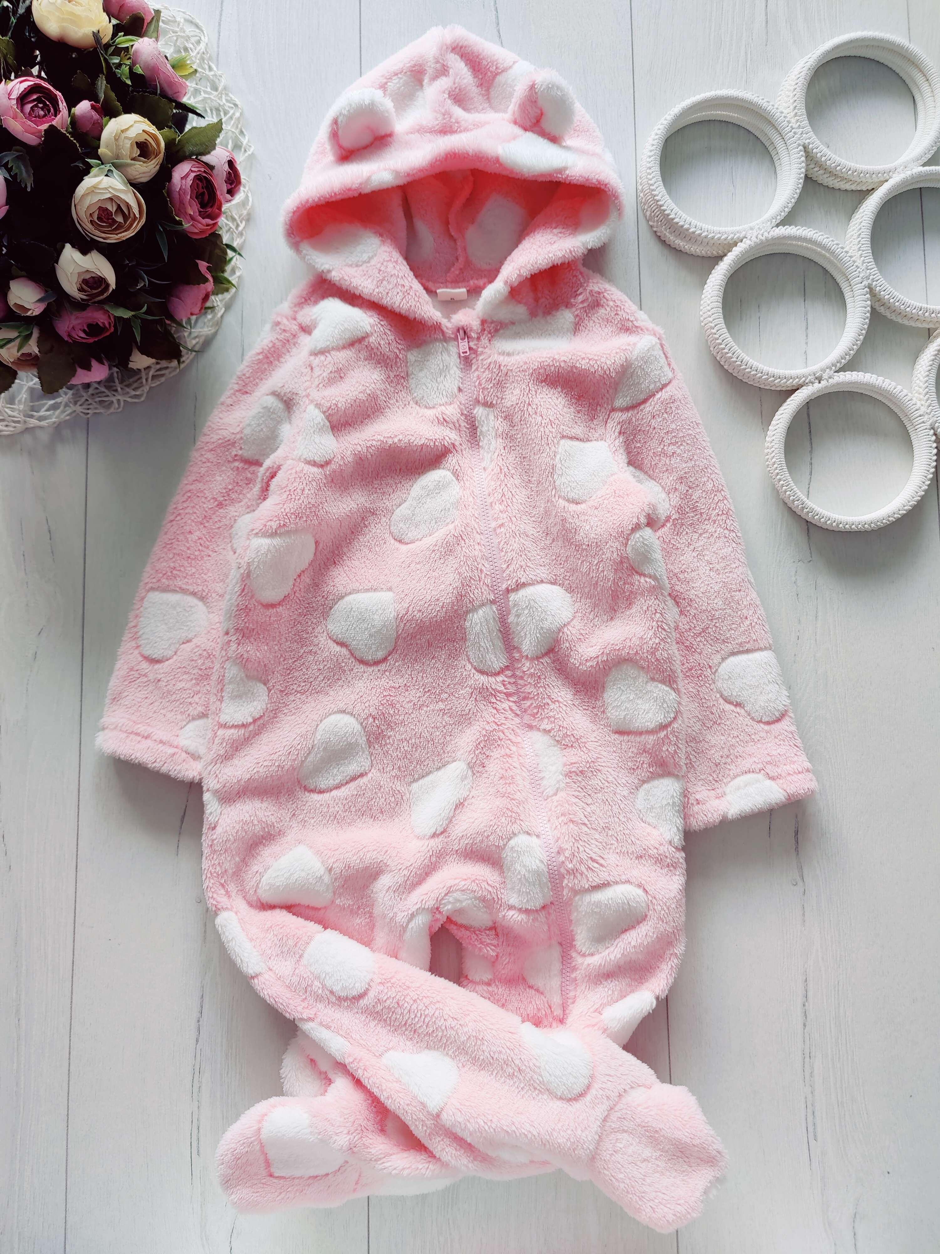 18,24 міс, зріст 86,92 Кігурумі в сердечках