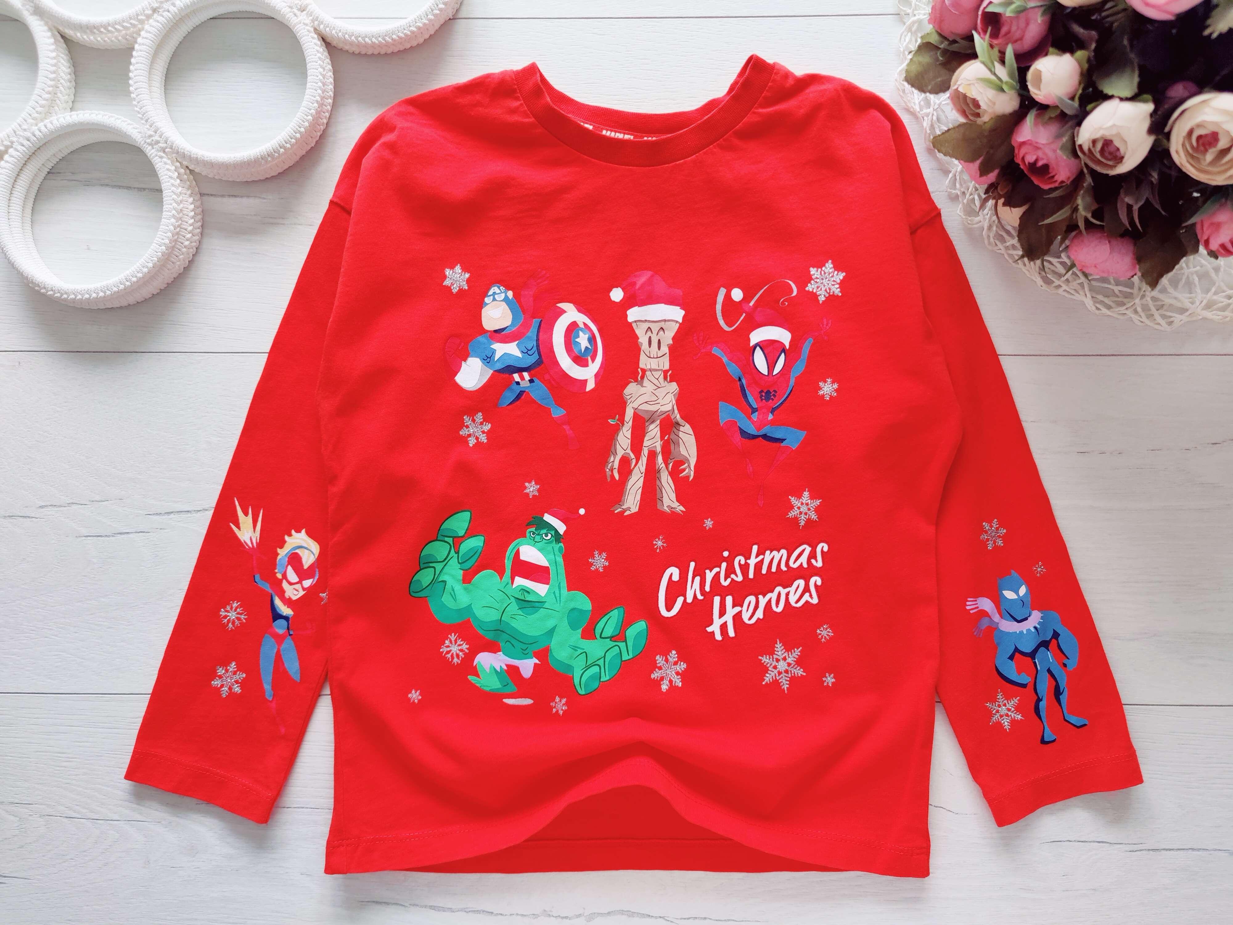 4,5 років, зріст 104,110 Новорічний реглан спайдермен