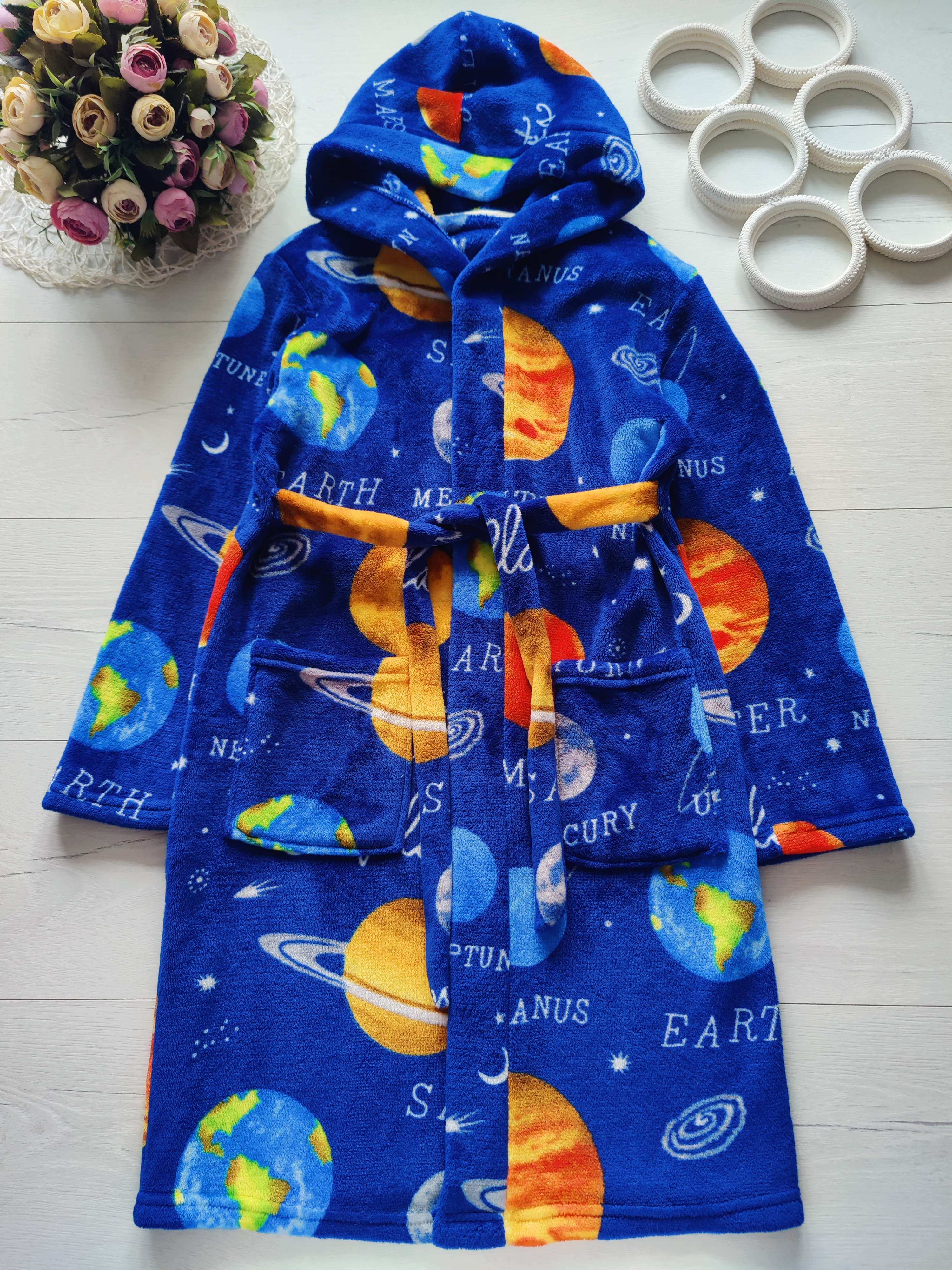 11,12 років, зріст 146,152 Теплий халат