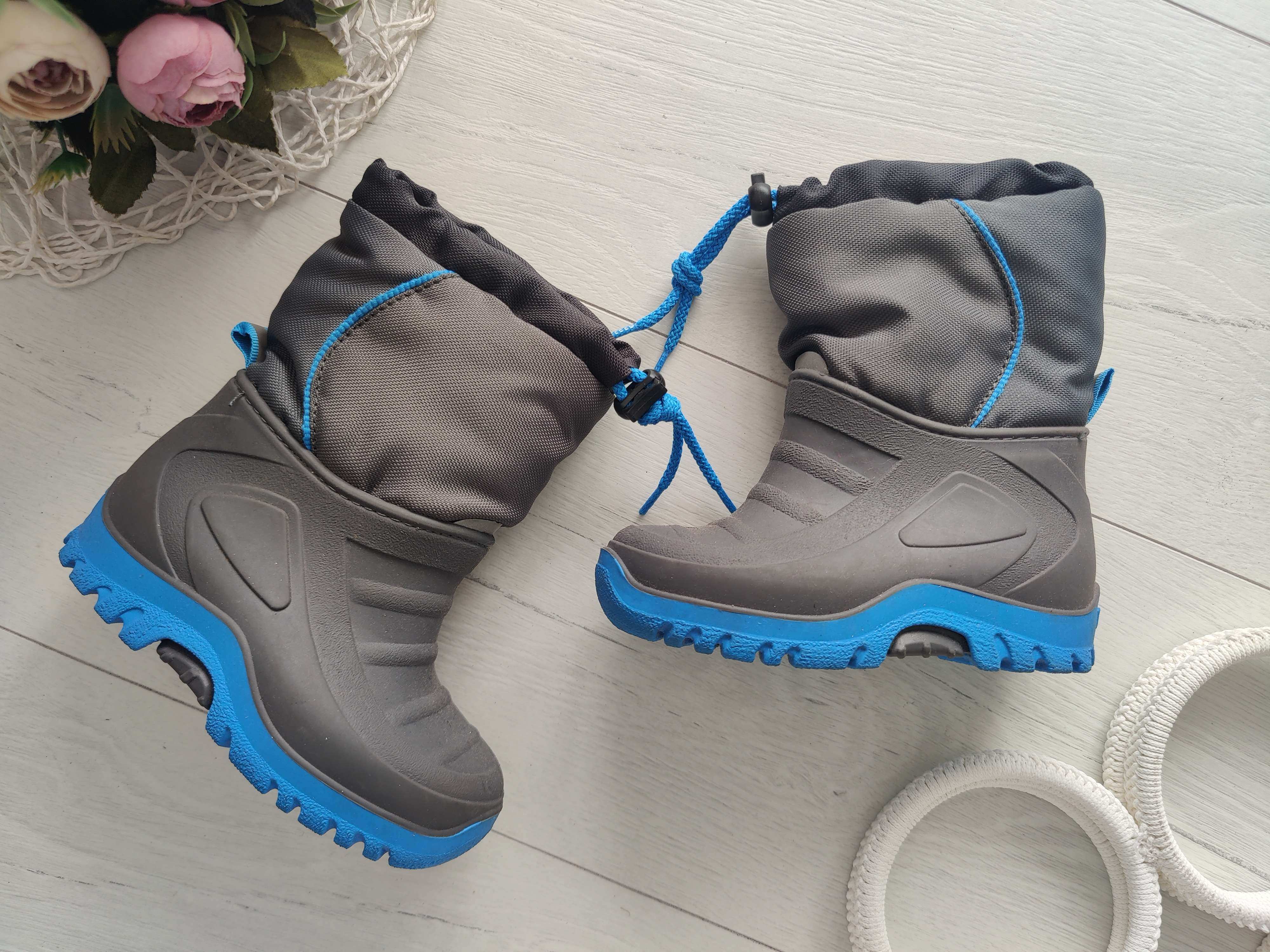 23 (14-14,5 см) Новые зимние сапоги снобутсы