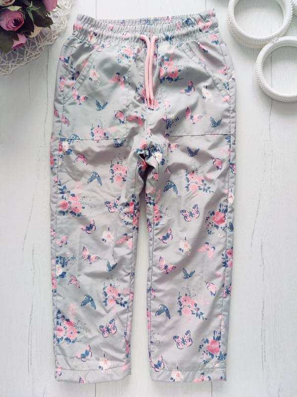 3,4 года, рост 98,104 Теплые штаны на флисе