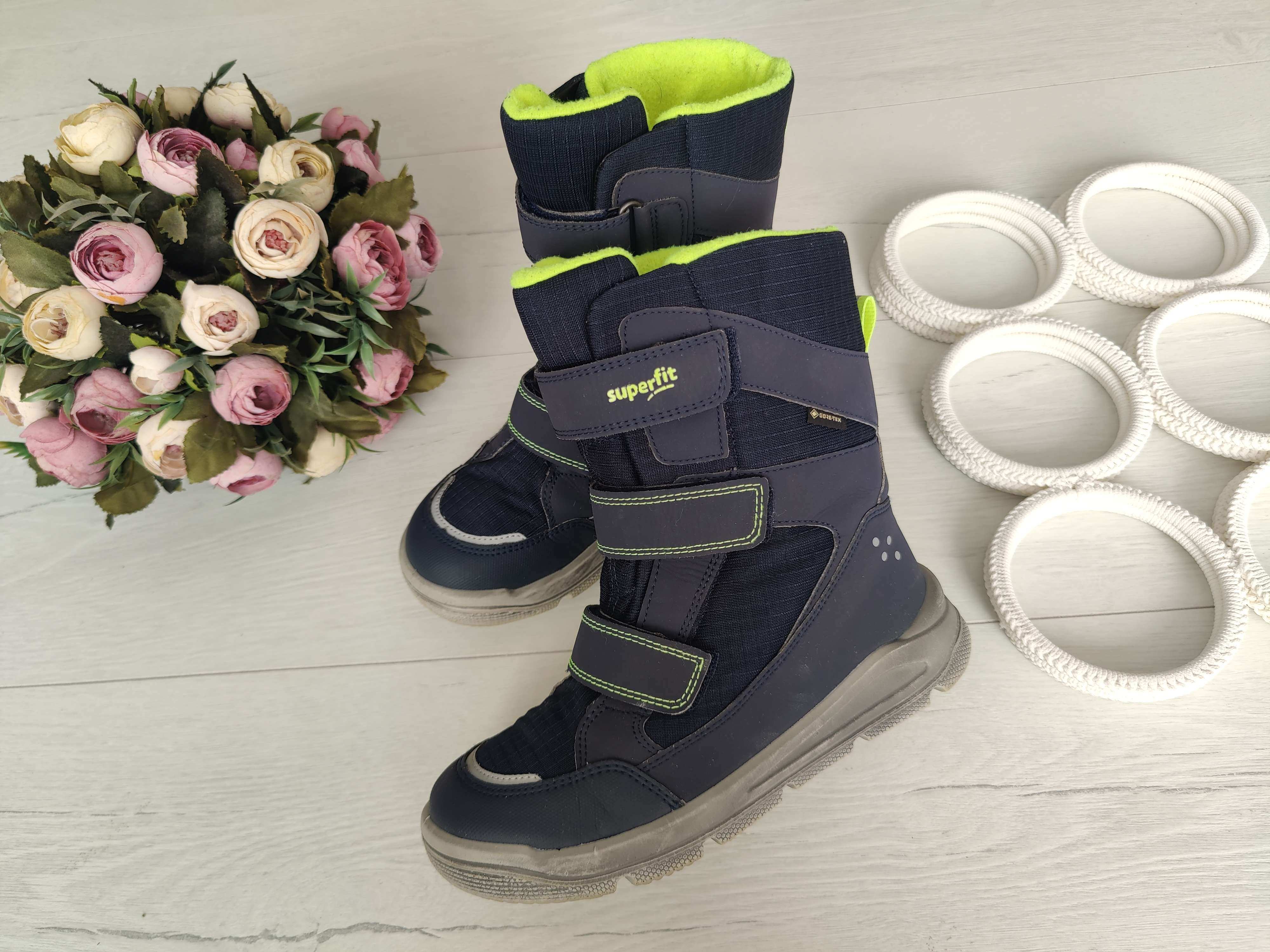 34 (22 см) Зимові термо черевики Superfit GORE-TEX