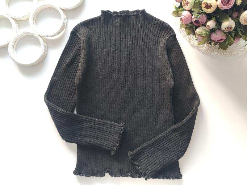 9 років, зріст 134 В'язана водолазка