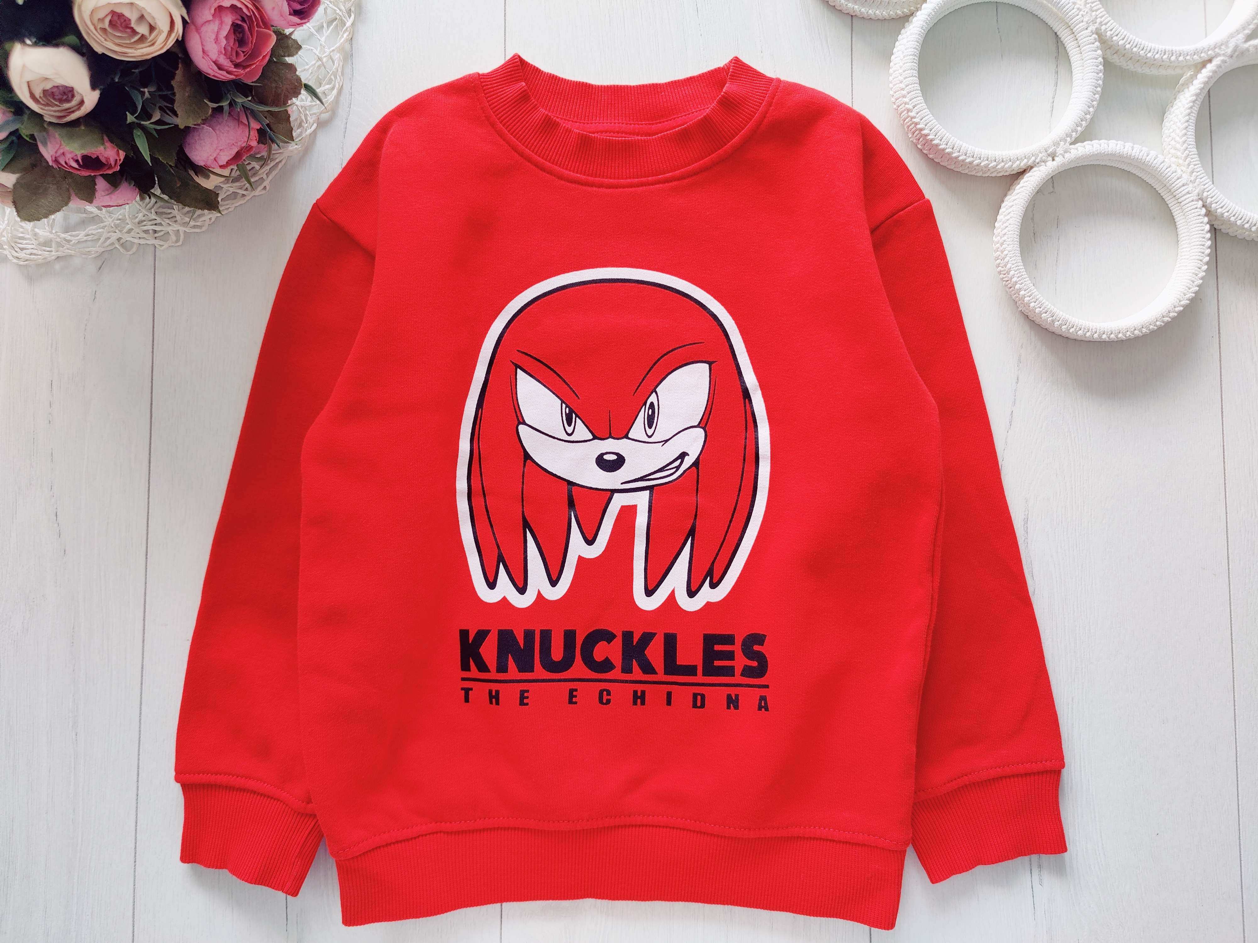 3,4 роки, зріст 98,104 Світшот на флісі Сонік