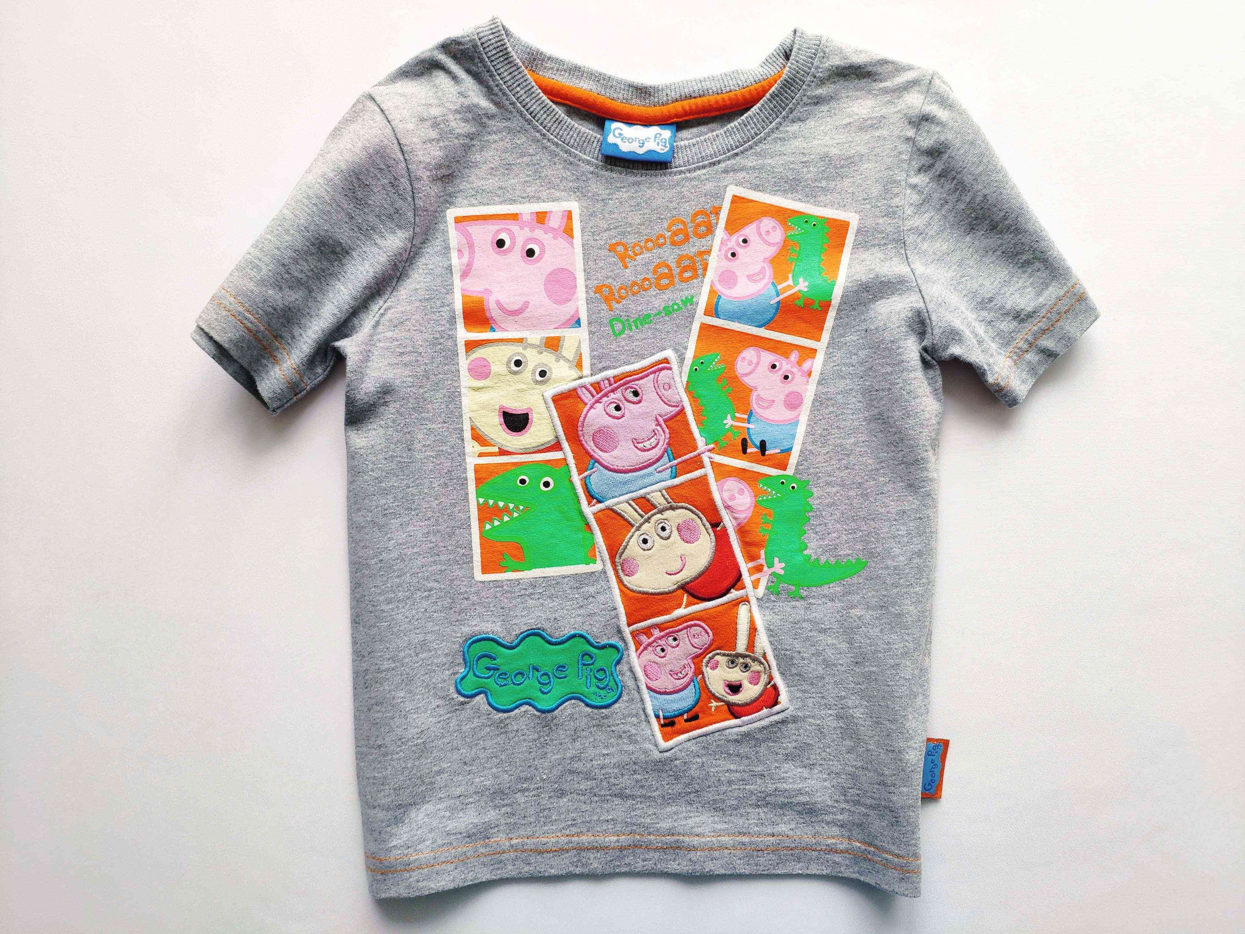2\3 роки, зріст 92-98 Футболка Джордж з м\ф Свинка Пеппа