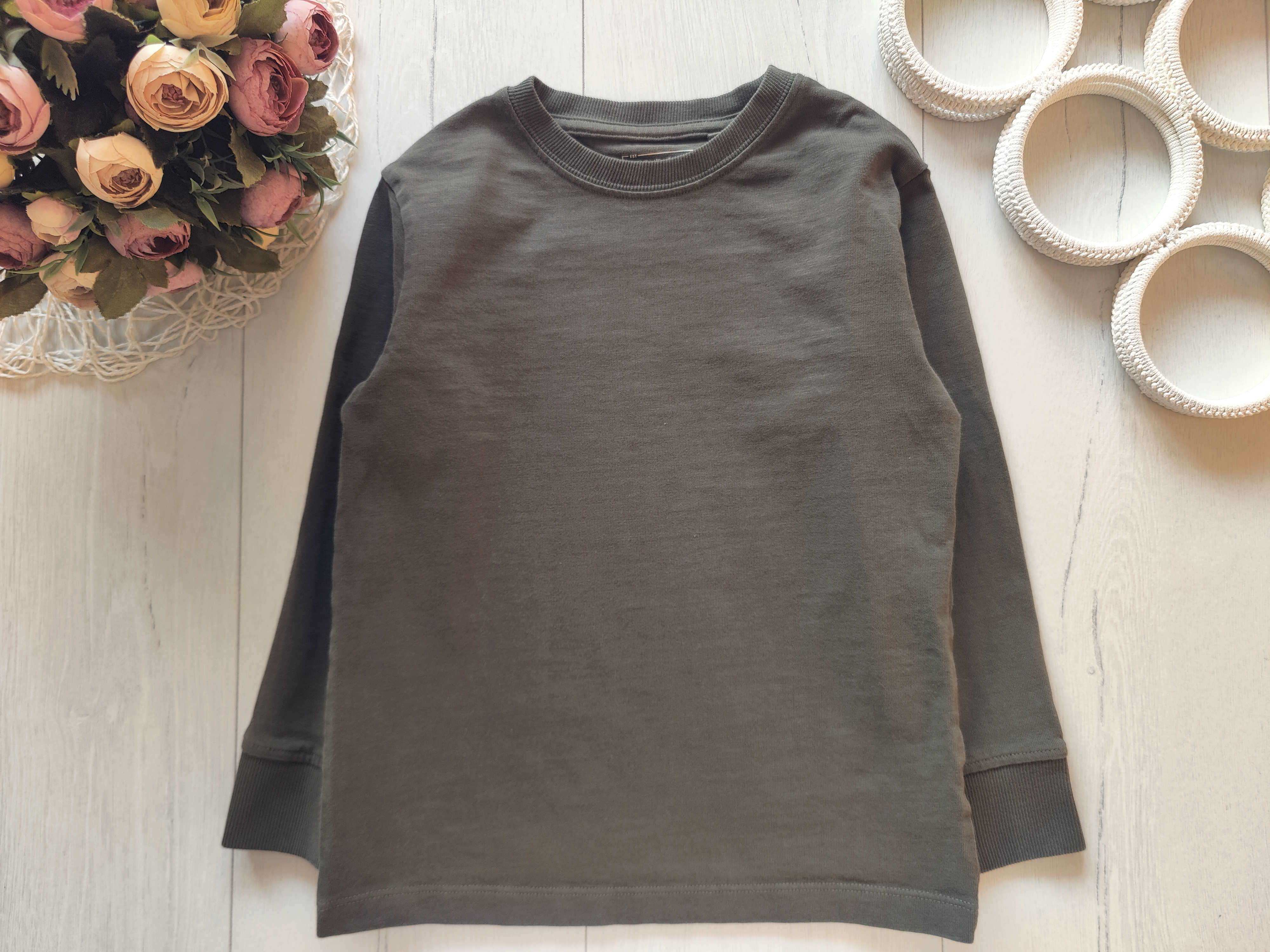 6 років, зріст 116 Щільний лонгслів для хлопчика