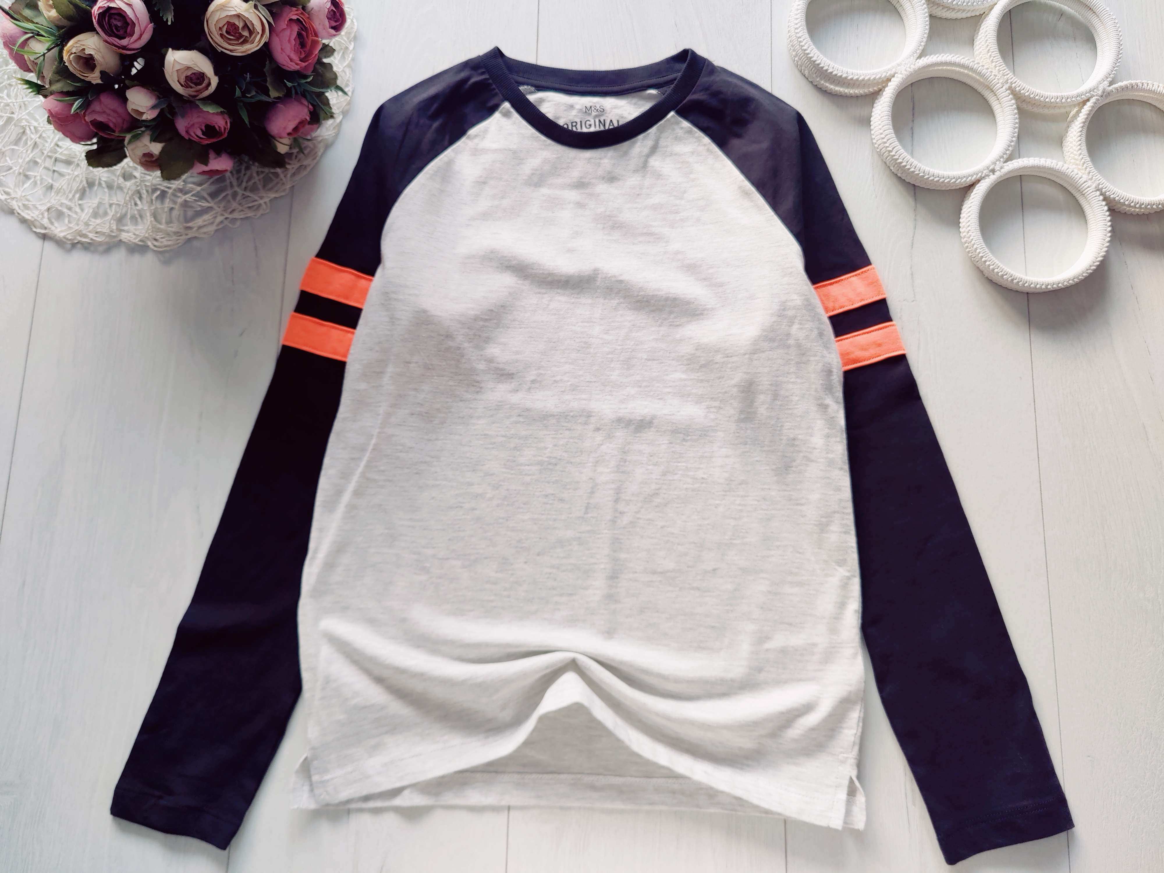 11,12 років, зріст 152 Новий реглан для хлопчика