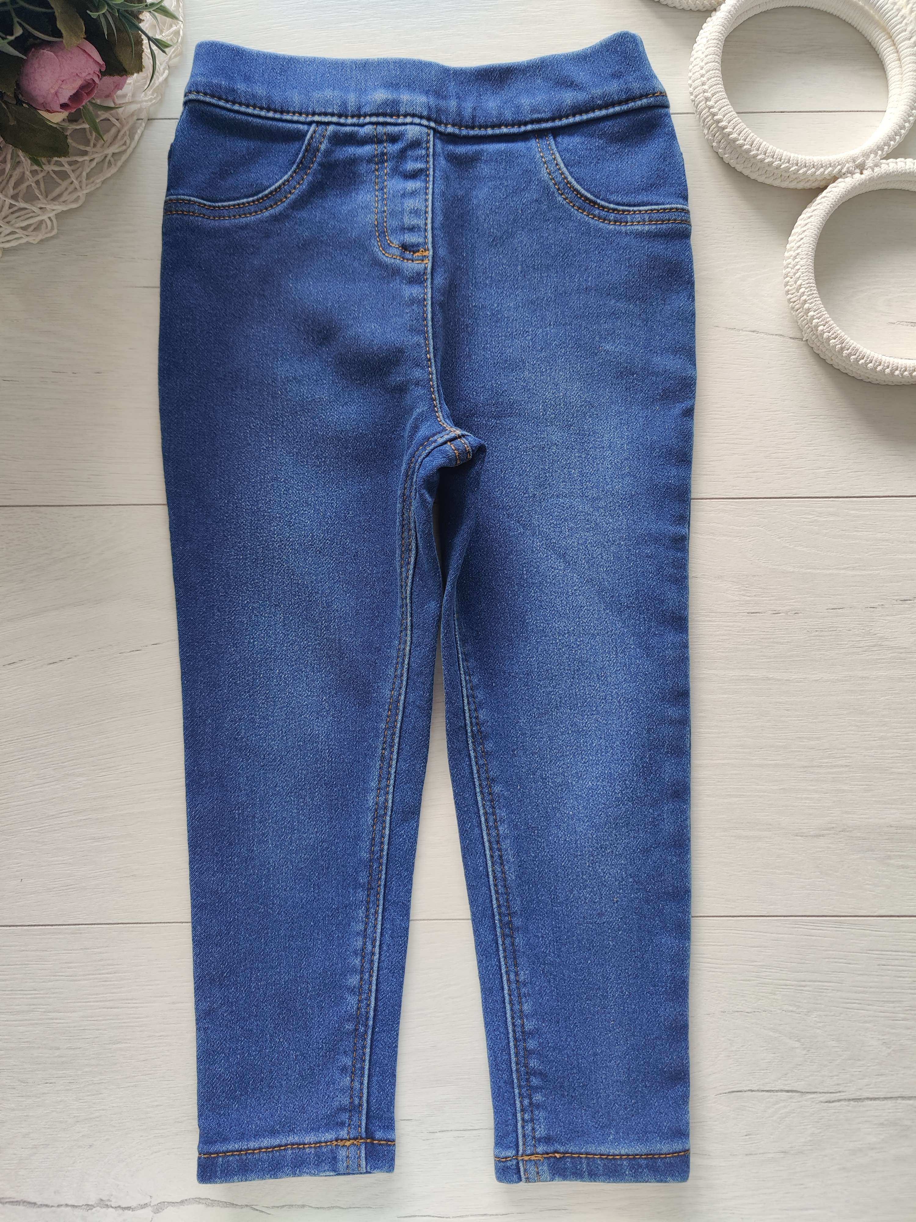 2,3 роки, зріст 92,98 М'які стретчеві джинси на гумці