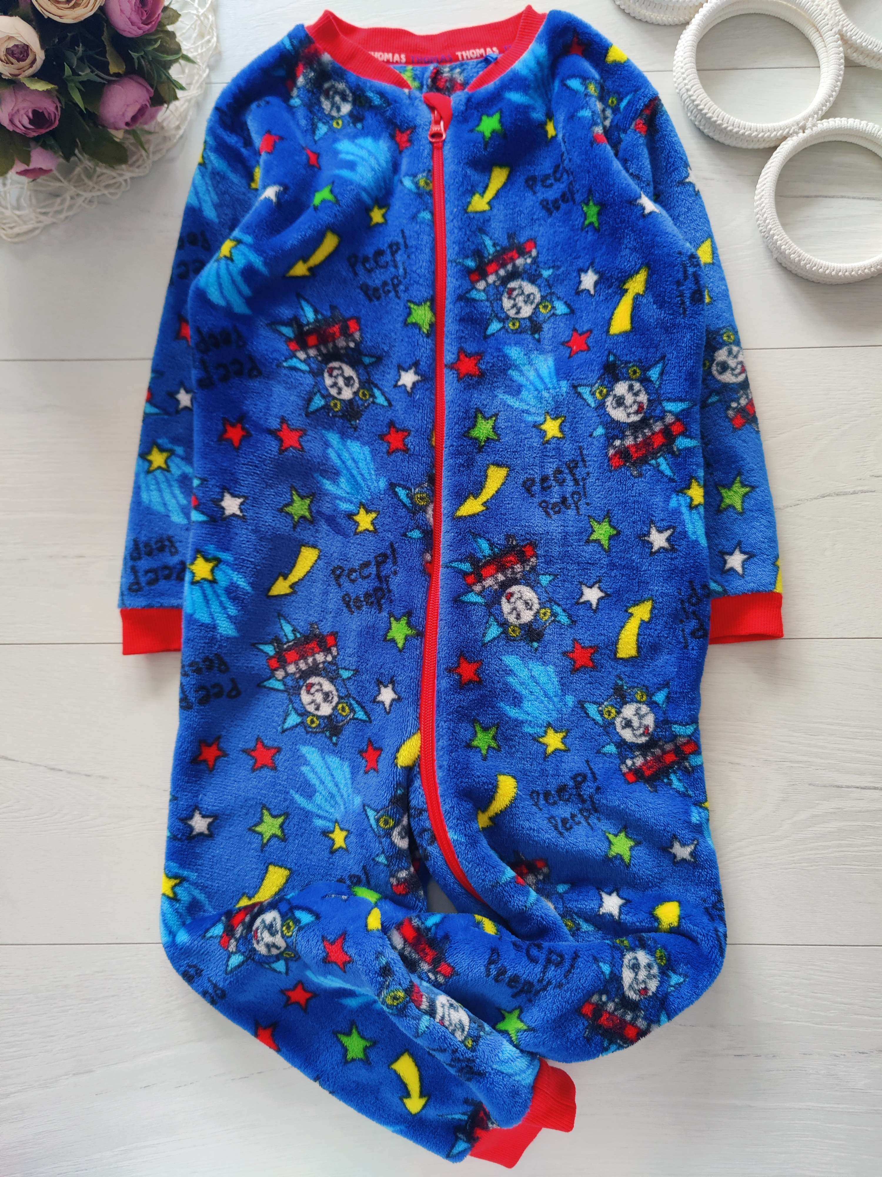 4,5 лет, рост 104,110 Кигуруми паравозик Томас