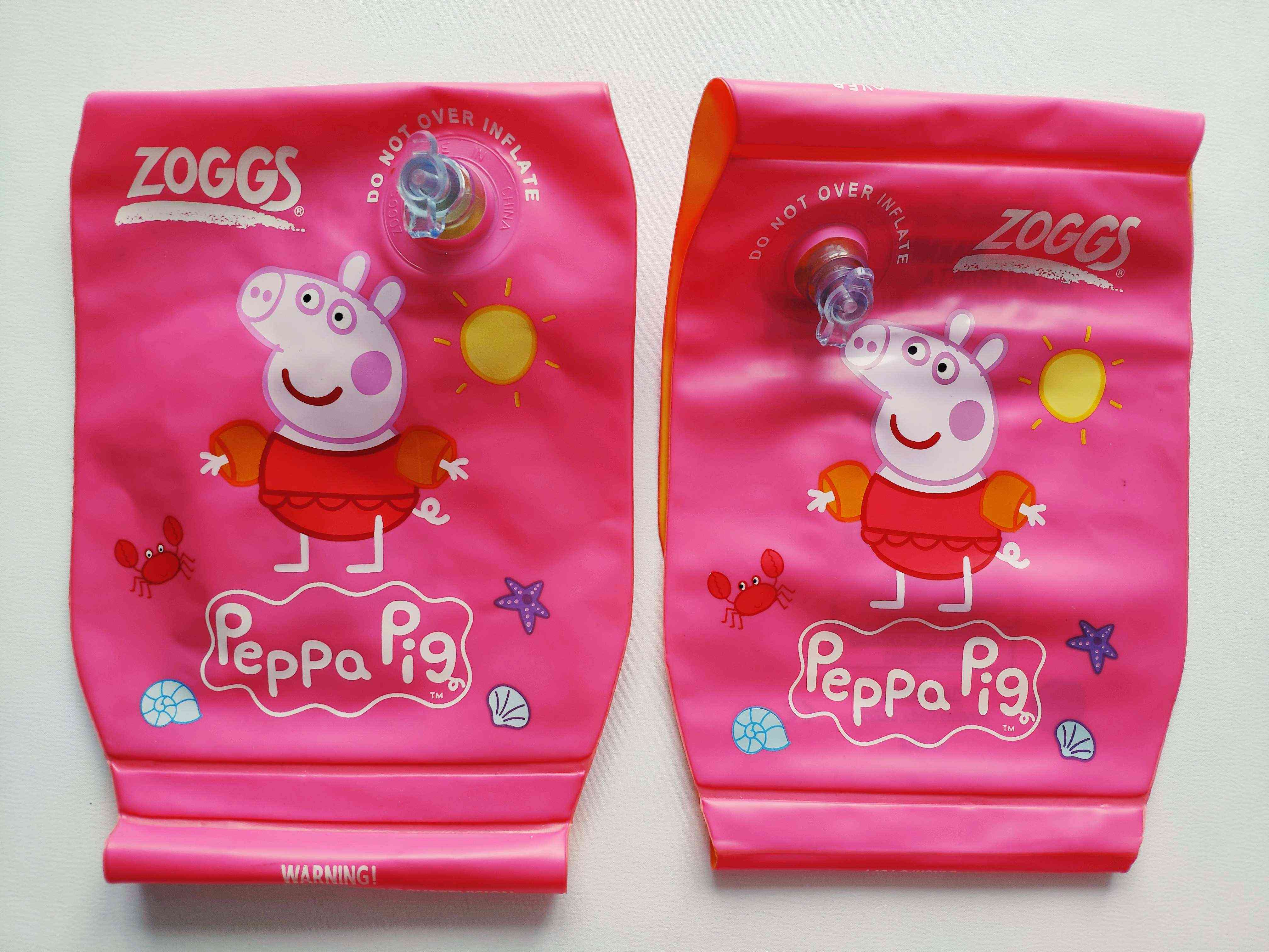 Zoggs 2-6 років (15-30 кг) НОВІ Нарукавники зі Свинкою Пеппою Peppa Pig