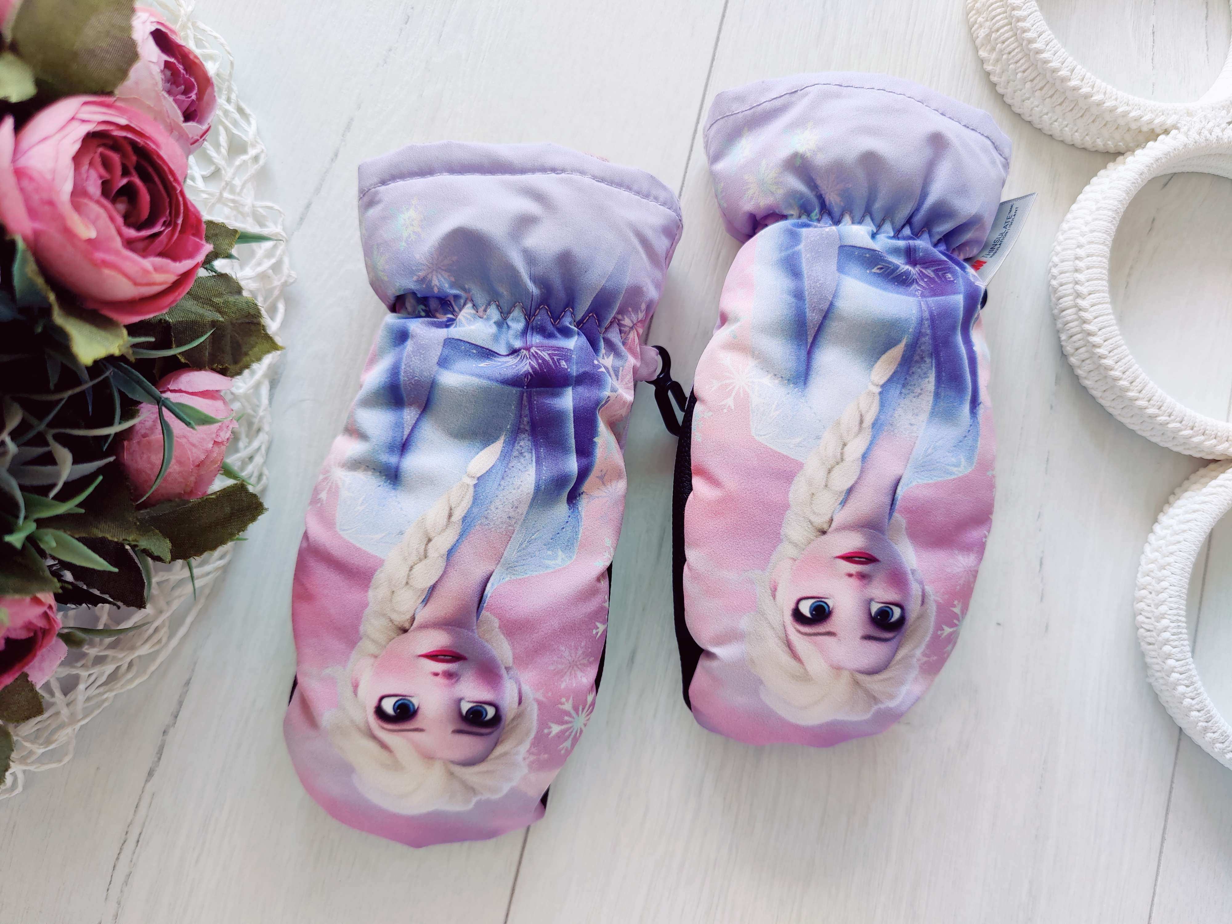 6-8 років, зріст 122-128 Краги на синтепоні, фліс