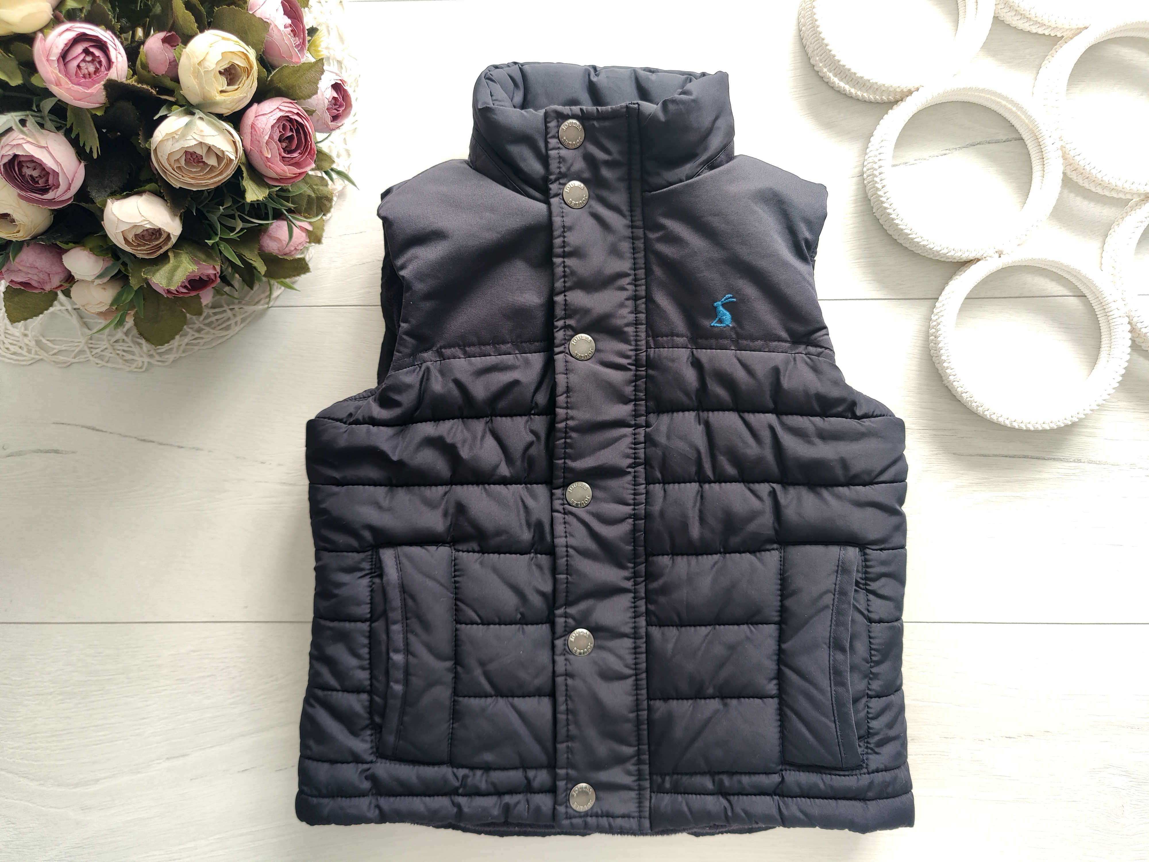 4 роки, зріст 104 Тепла дута жилетка на синтепоні