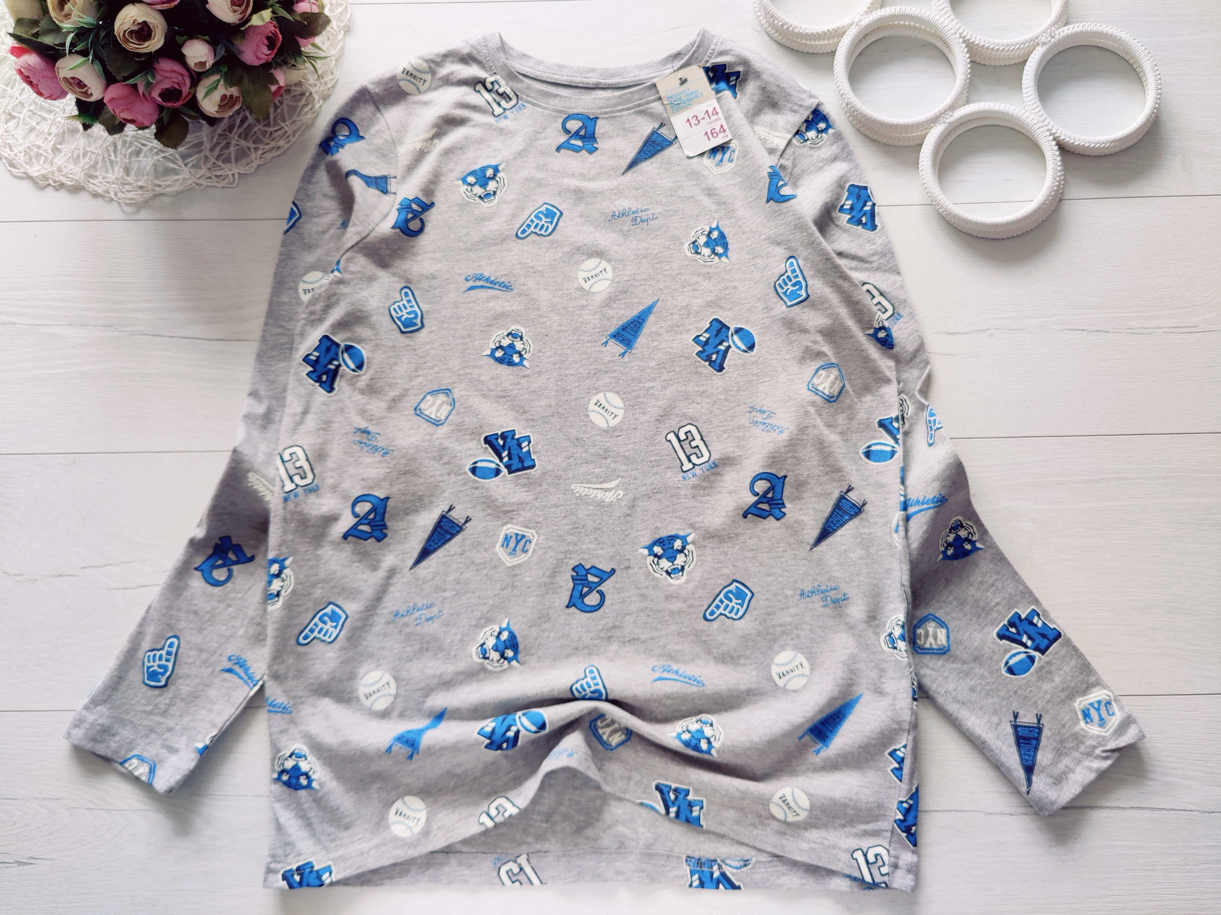 13,14 років, зріст 164 Новий реглан для хлопчика