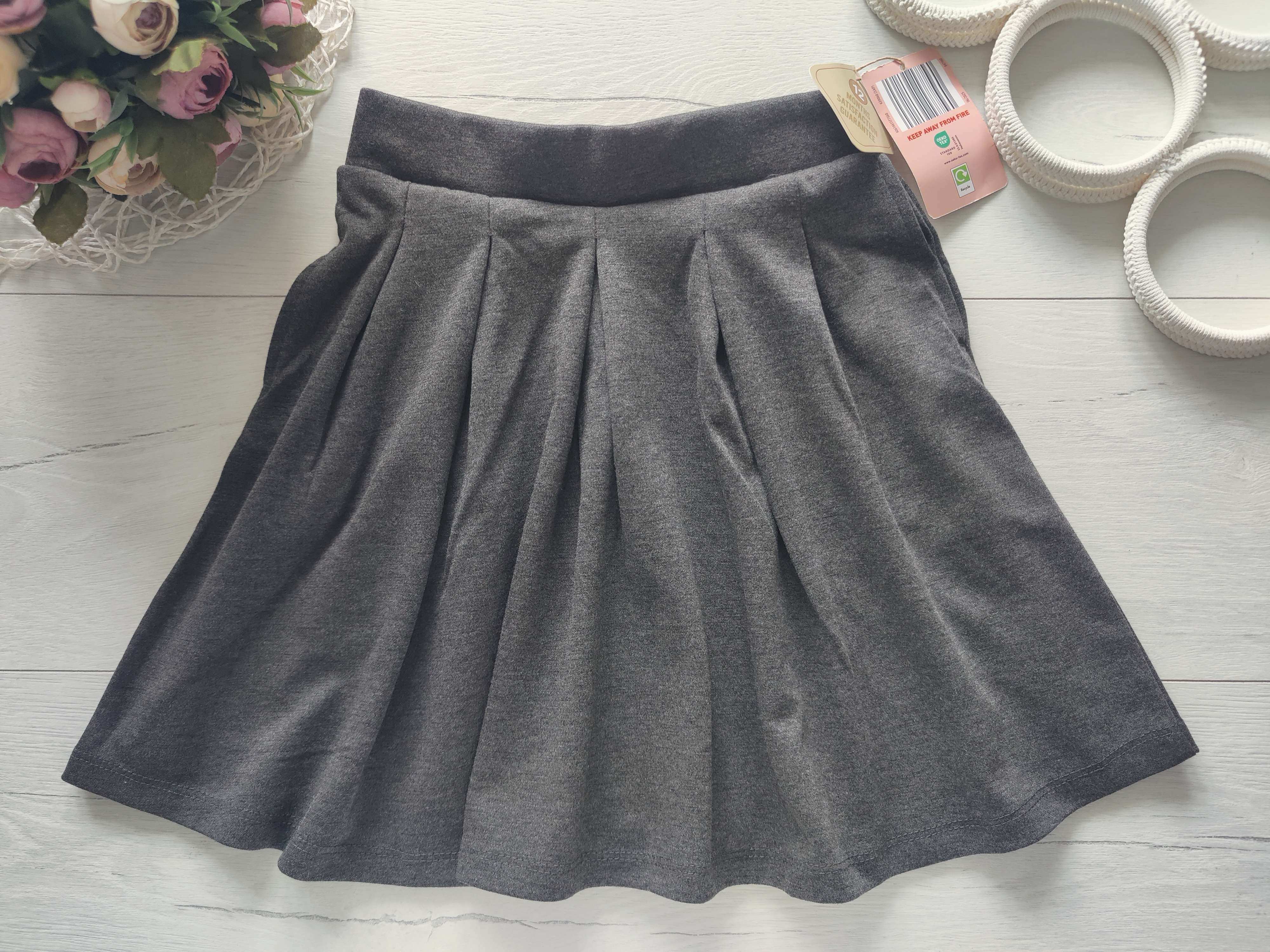 7,8 лет, рост 122,128 Новая детская юбка в школу