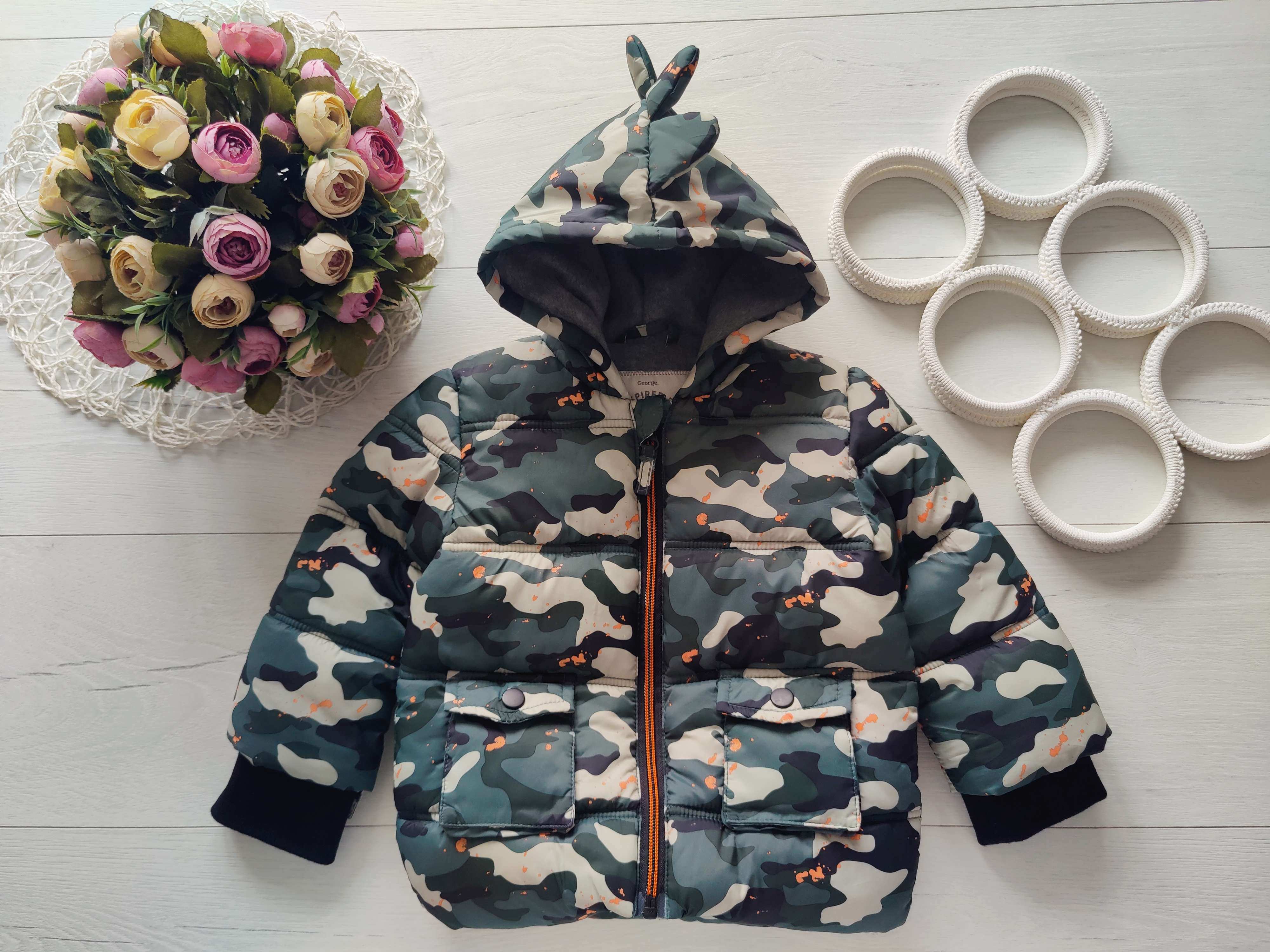 9,12 міс, зріст 74,80 Тепла курточка на синтепоні