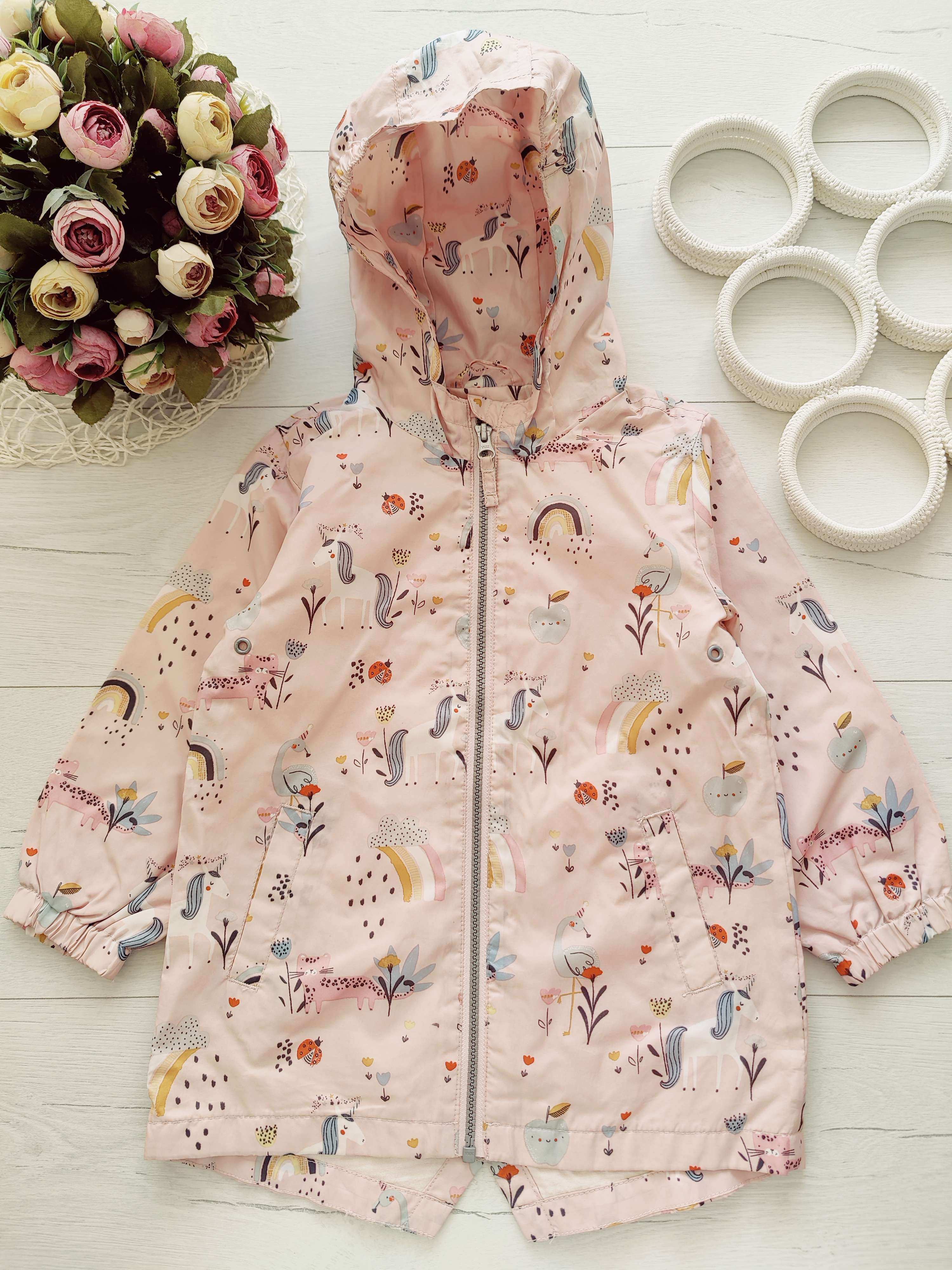 3,4 роки, зріст 104 Вітровка на трикотажній підкладці