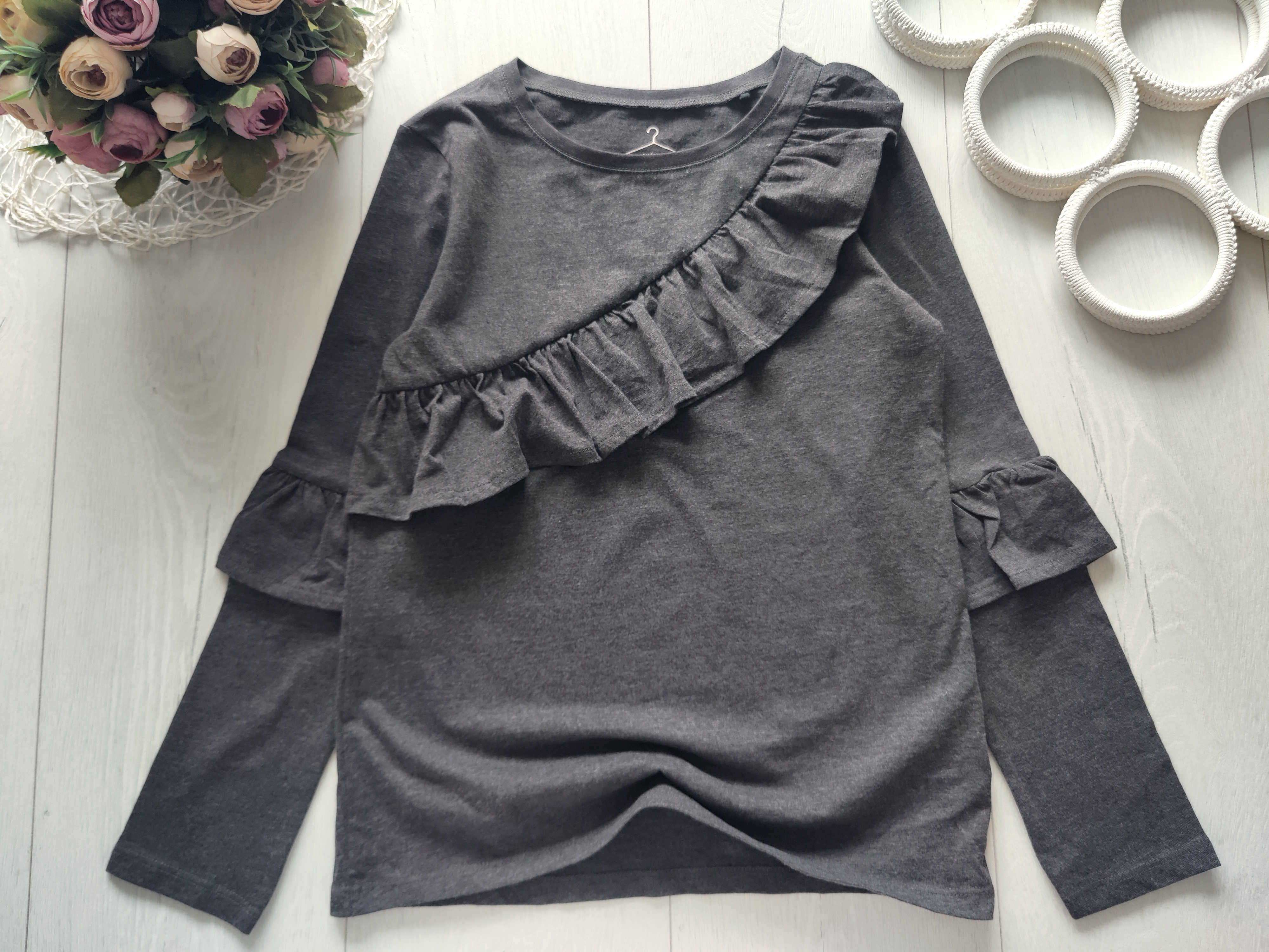 10 лет, рост 140 Лонгслив для девочки