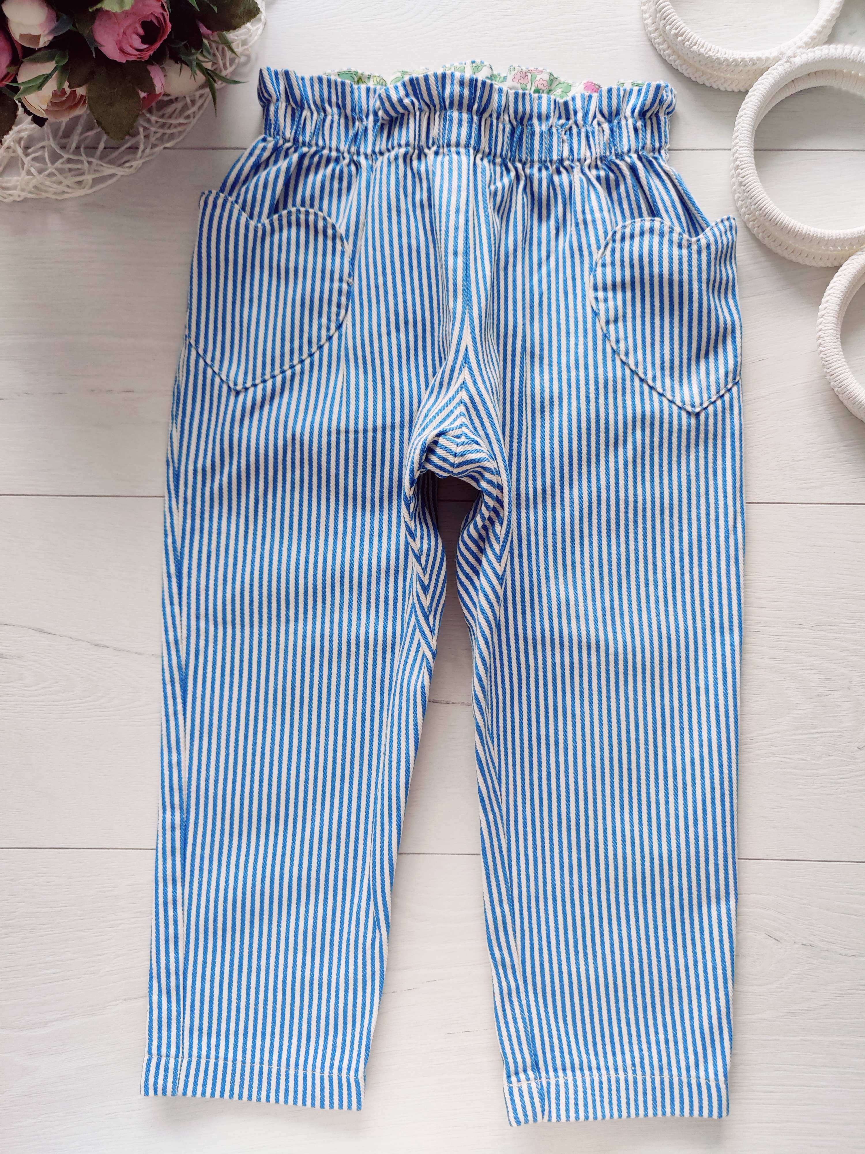 4 роки, зріст 104 Вільні штани для дівчинки