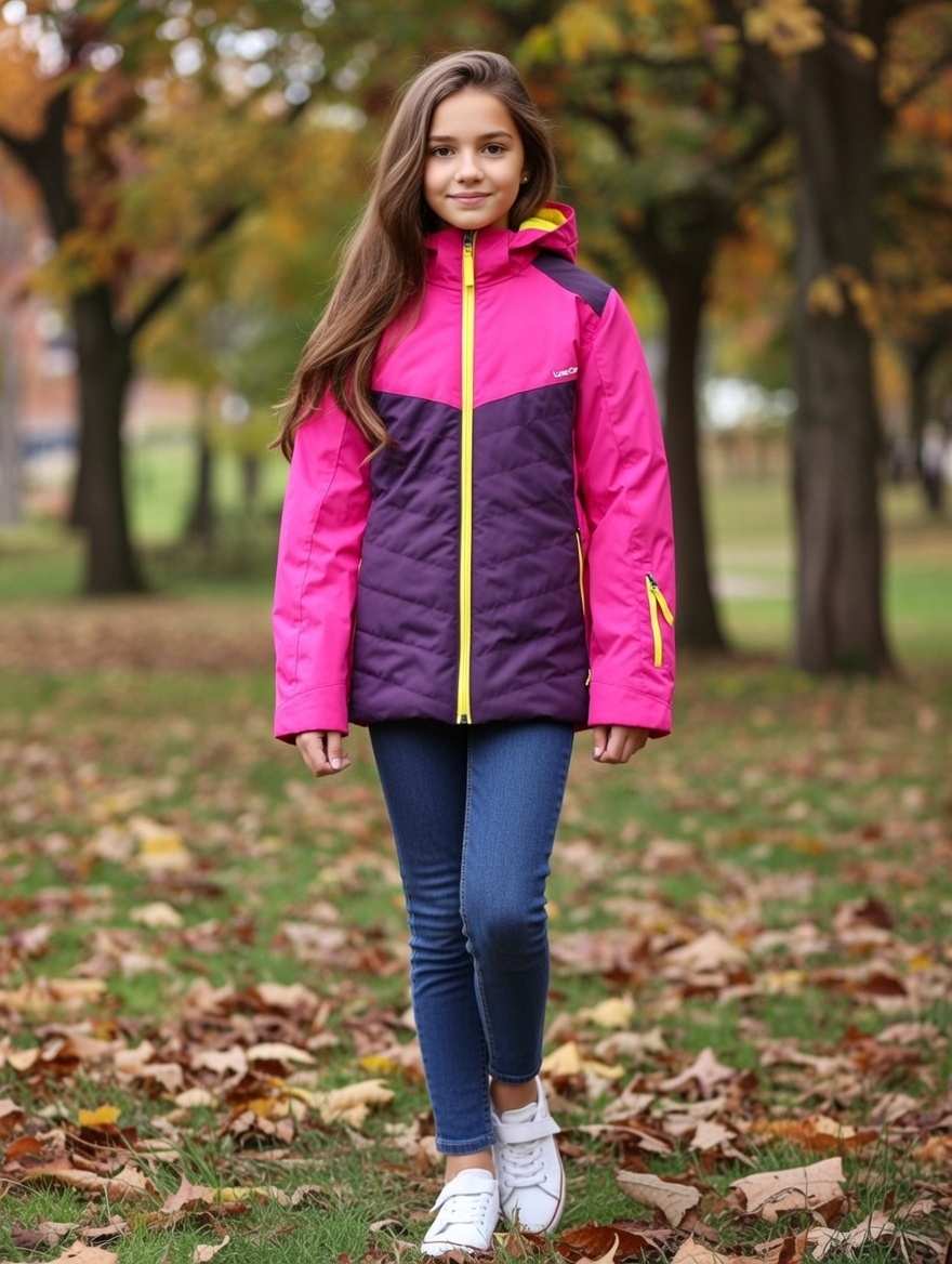 14 лет, рост 151-160 Зимняя лыжная куртка на синтепоне