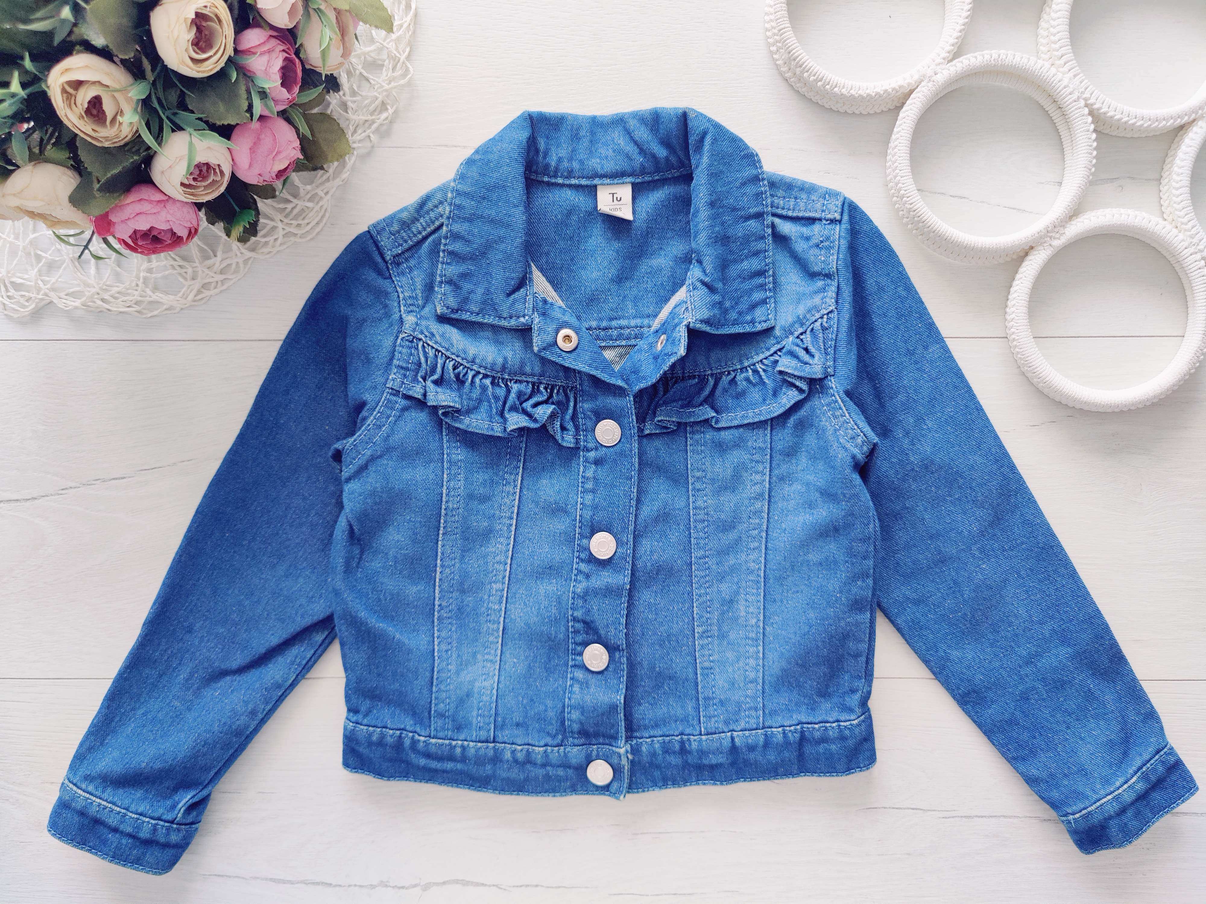 3,4 роки, зріст 98,104 Джинсівка для дівчинки