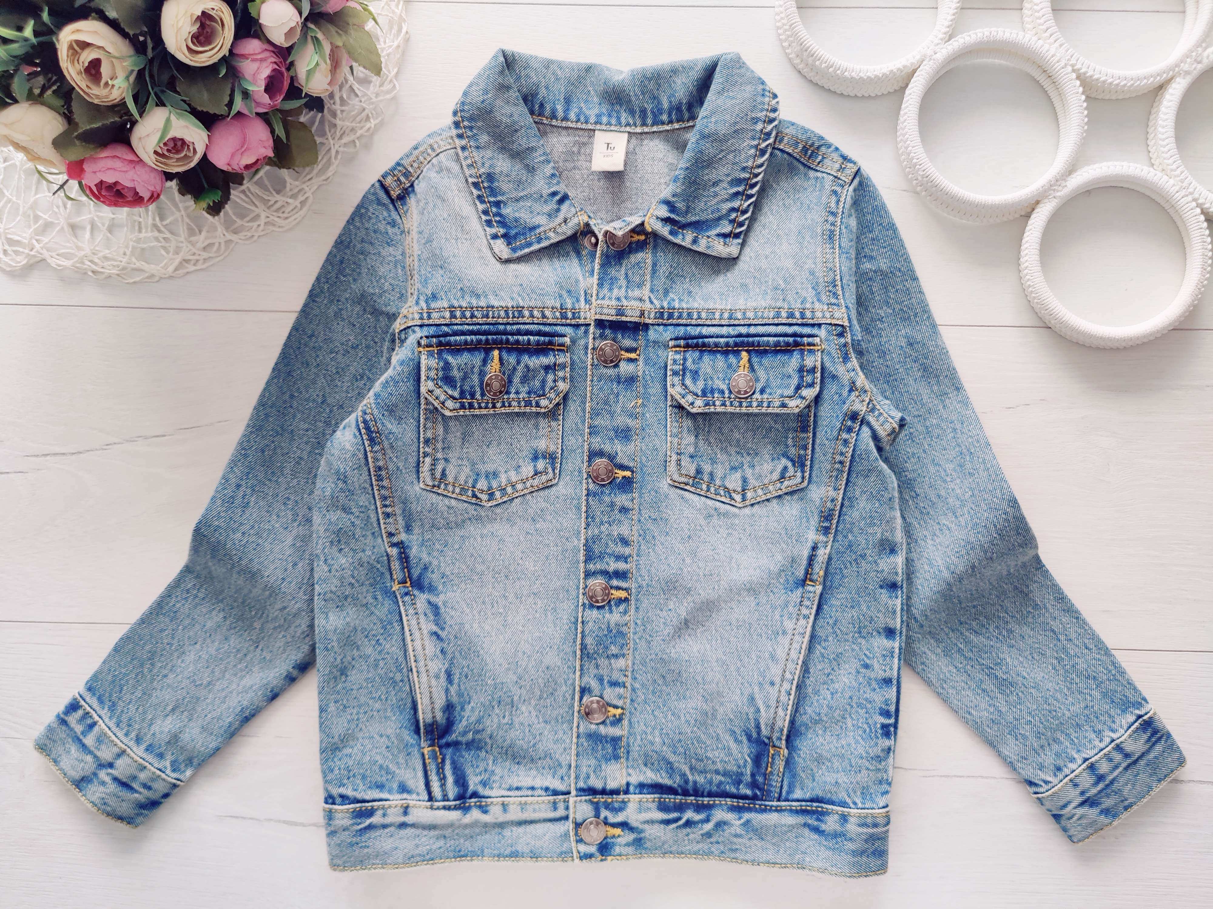 6,7 років, зріст 116,122 Дитяча джинсівка