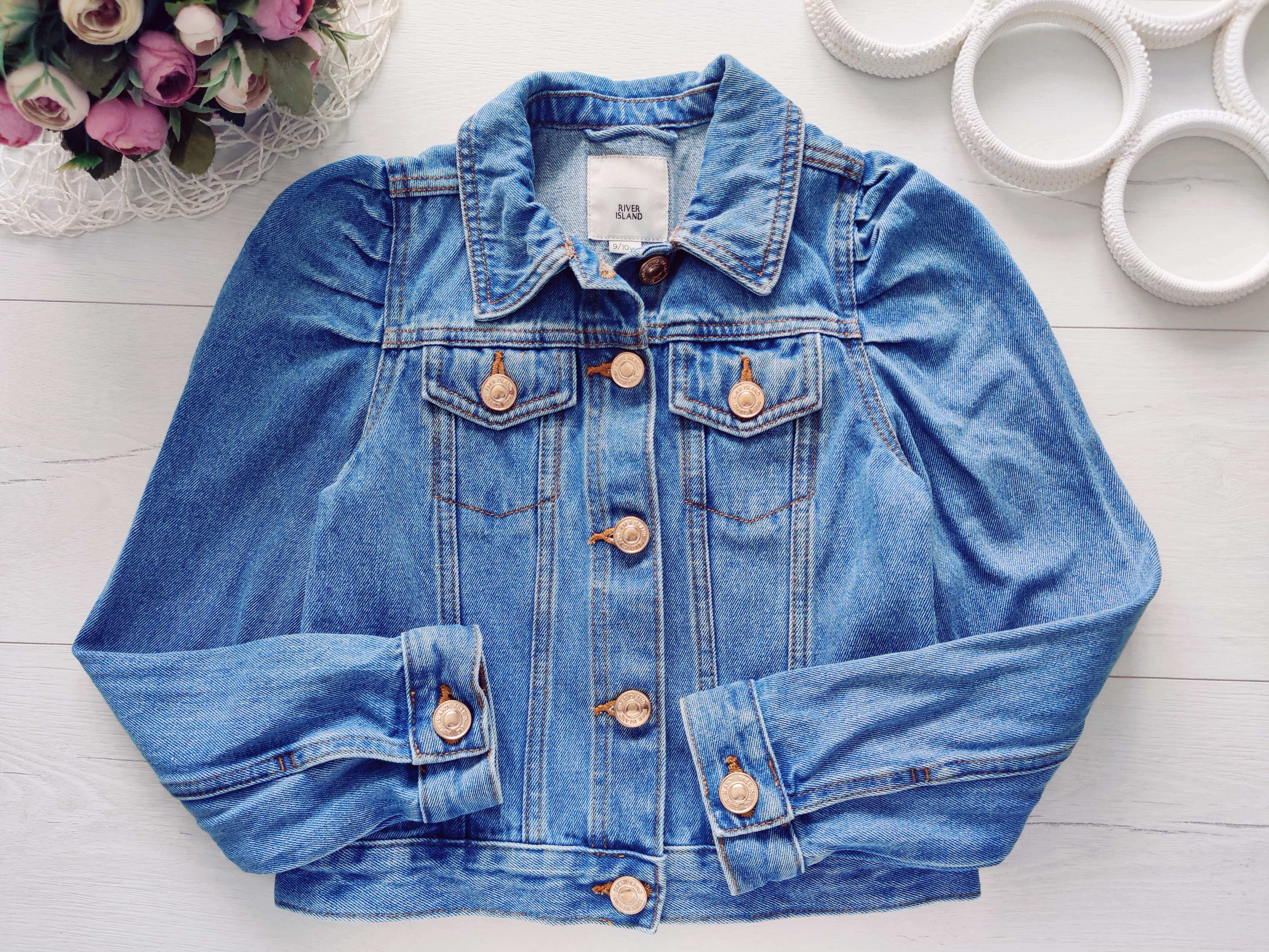 9,10 років зріст 134,140 Джинсівка для дівчинки