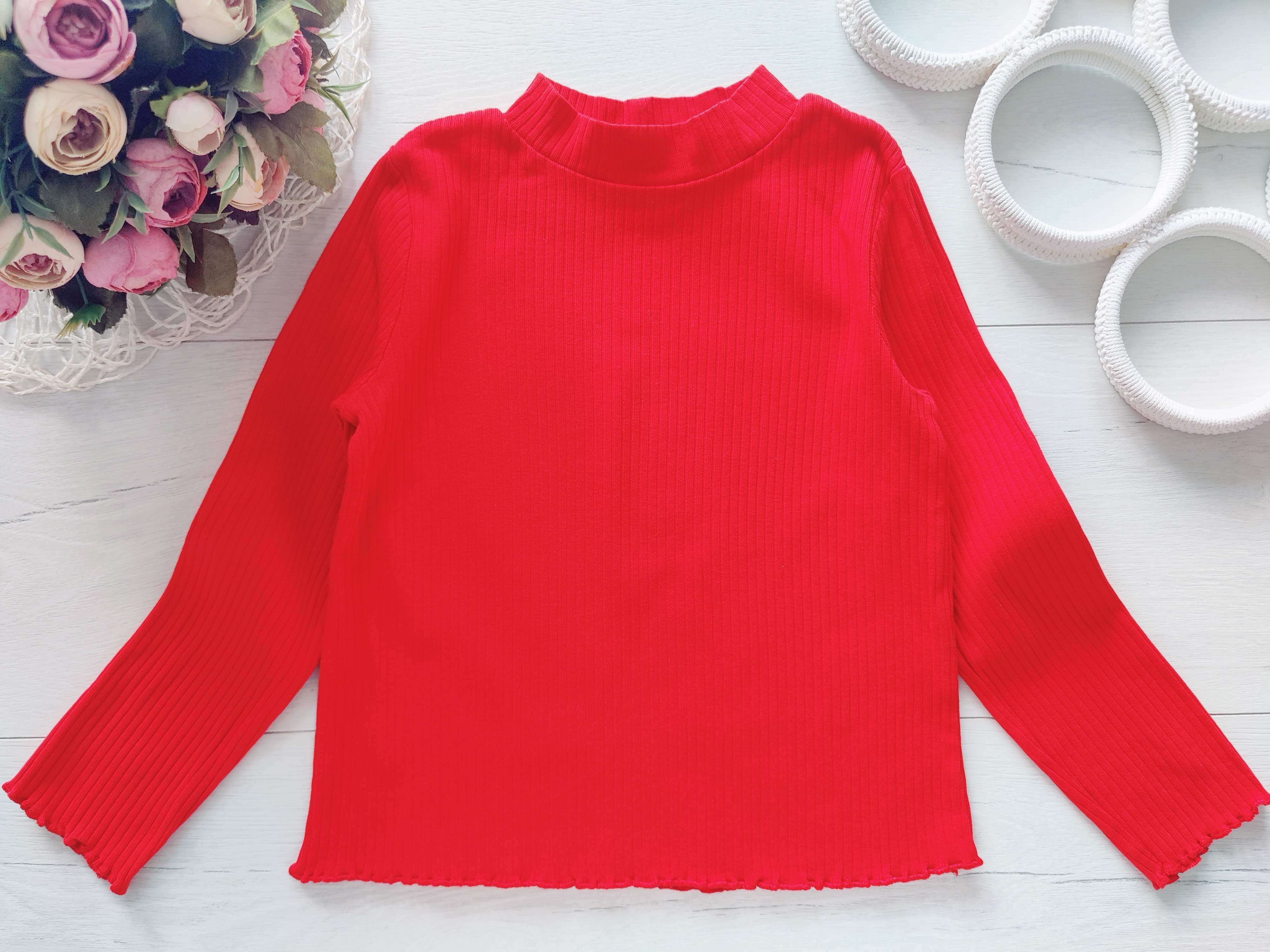 4,6 років, зріст 110,116 Лонгслів у рубчик чтретч