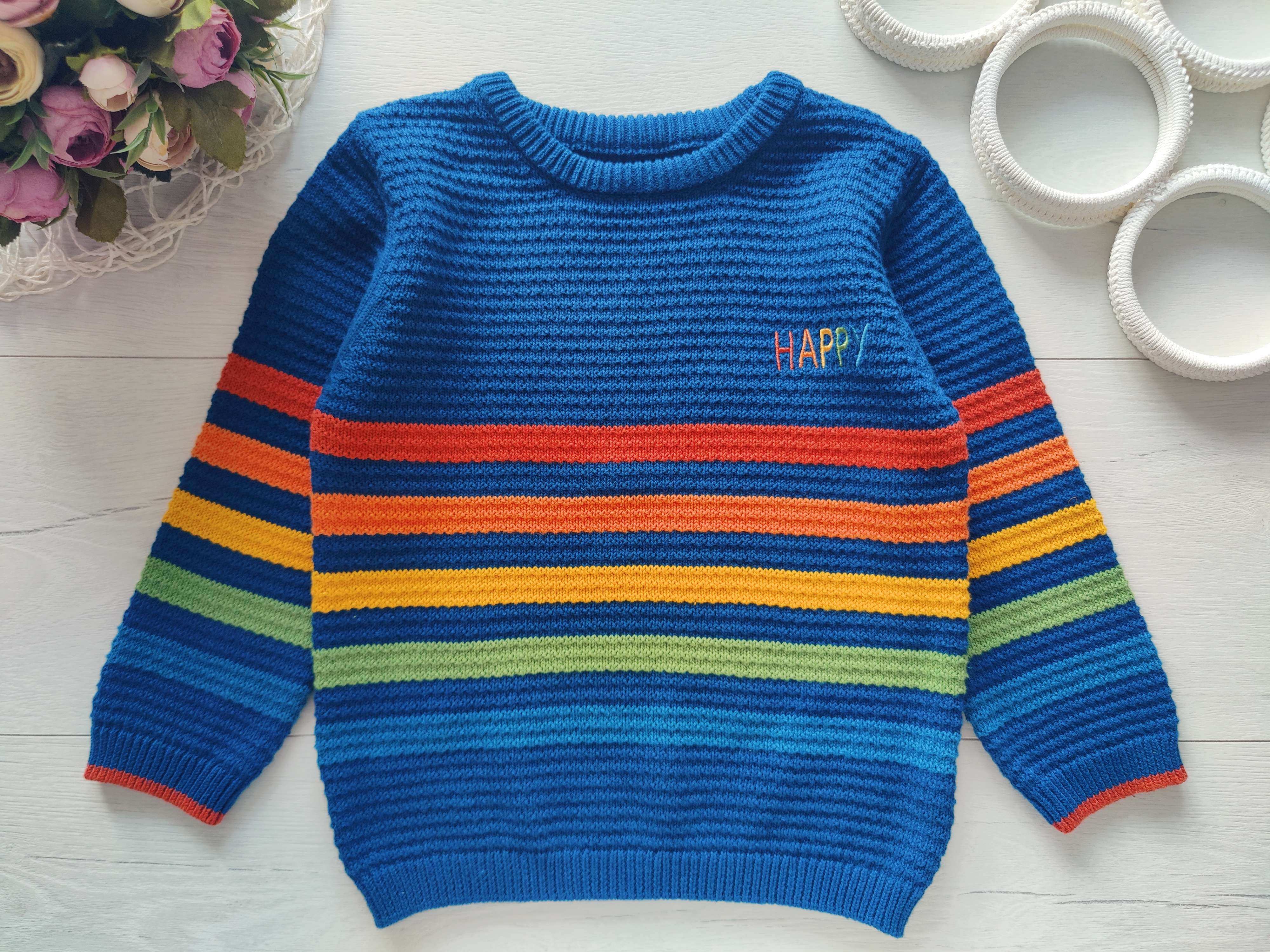 3,4 роки, зріст 98,104 Светр для хлопчика