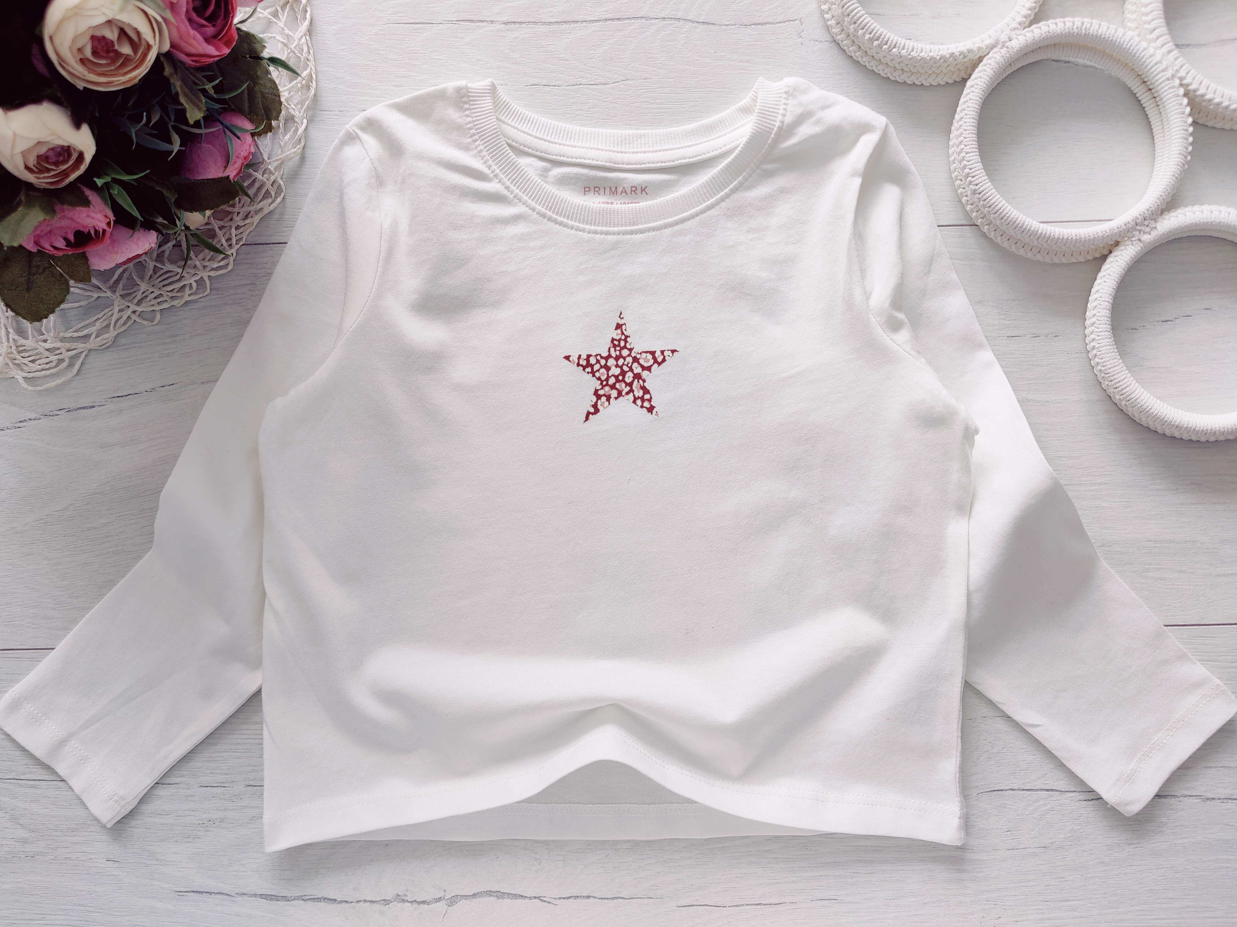 3,4 роки, зріст 104 Білий реглан зірка