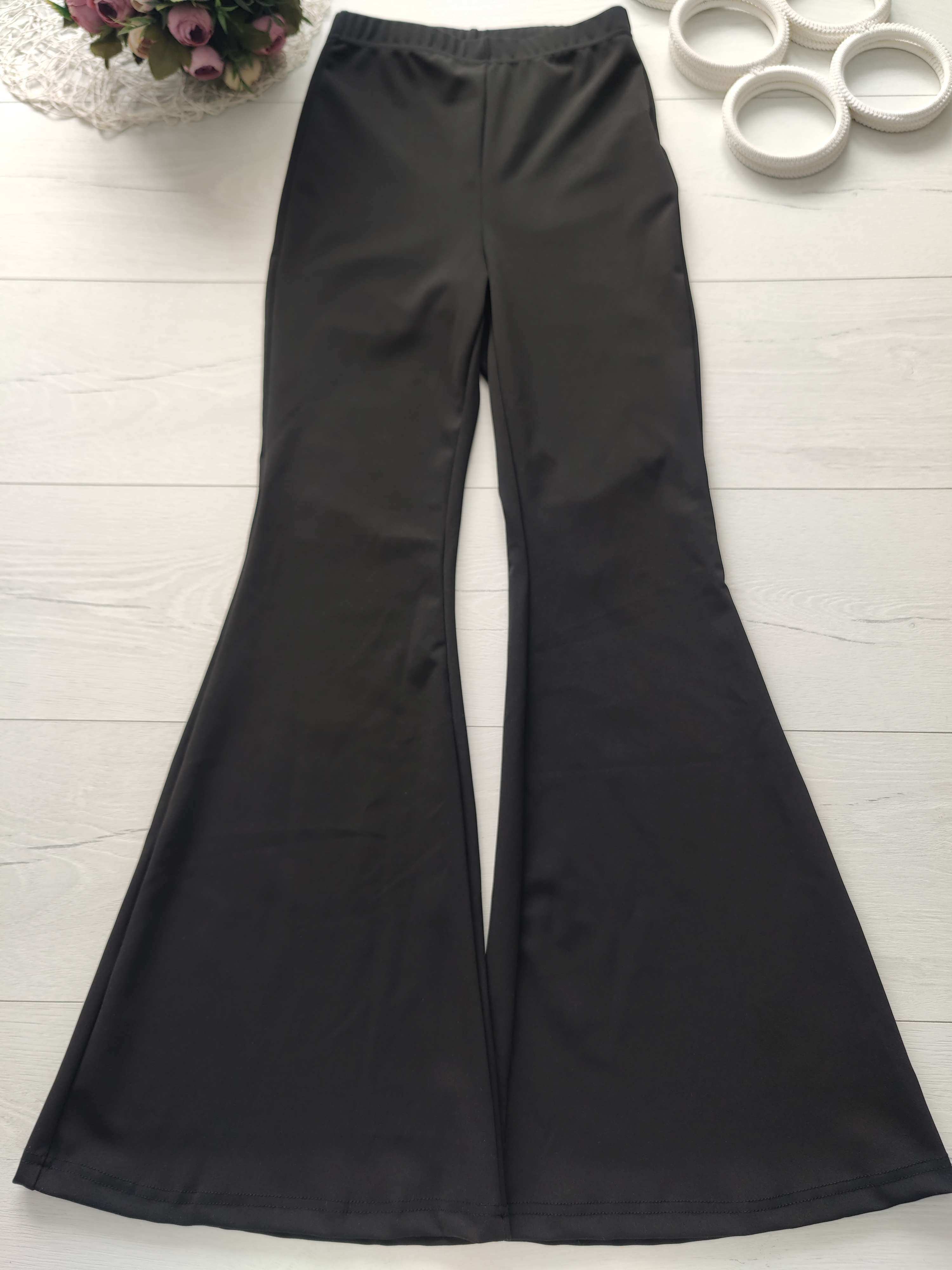 XXS Чорні штани кльош