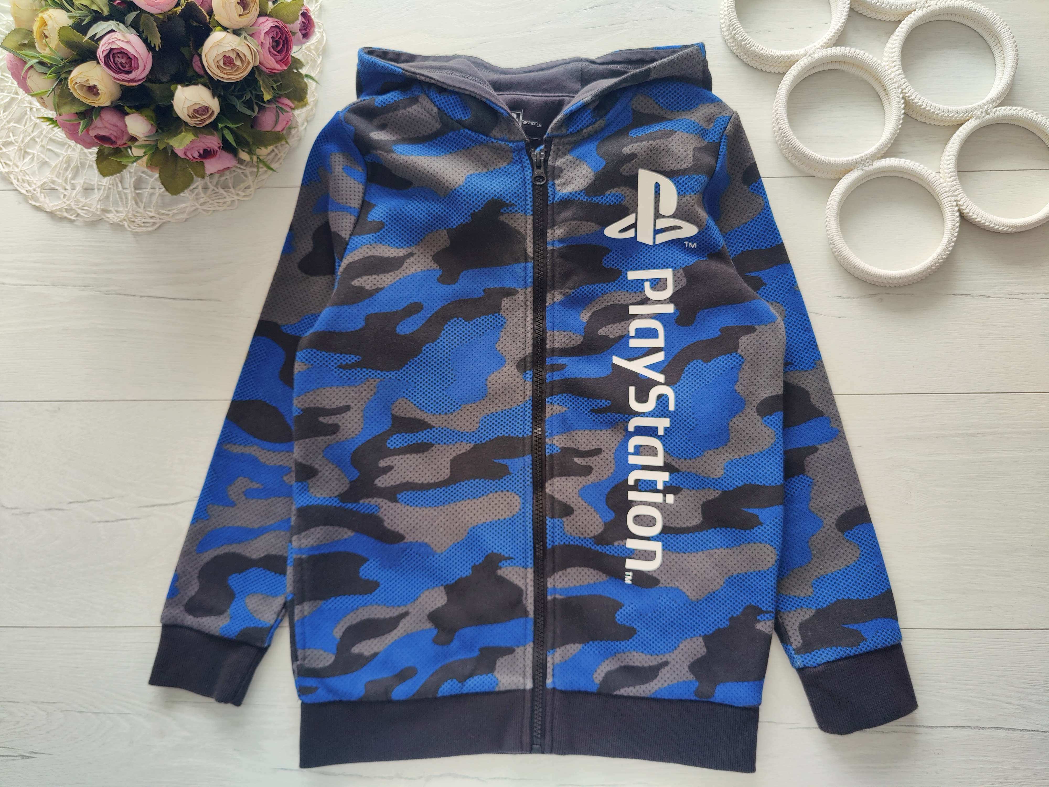 9,10 років, зріст 140 Кофта на блискавці PlayStation