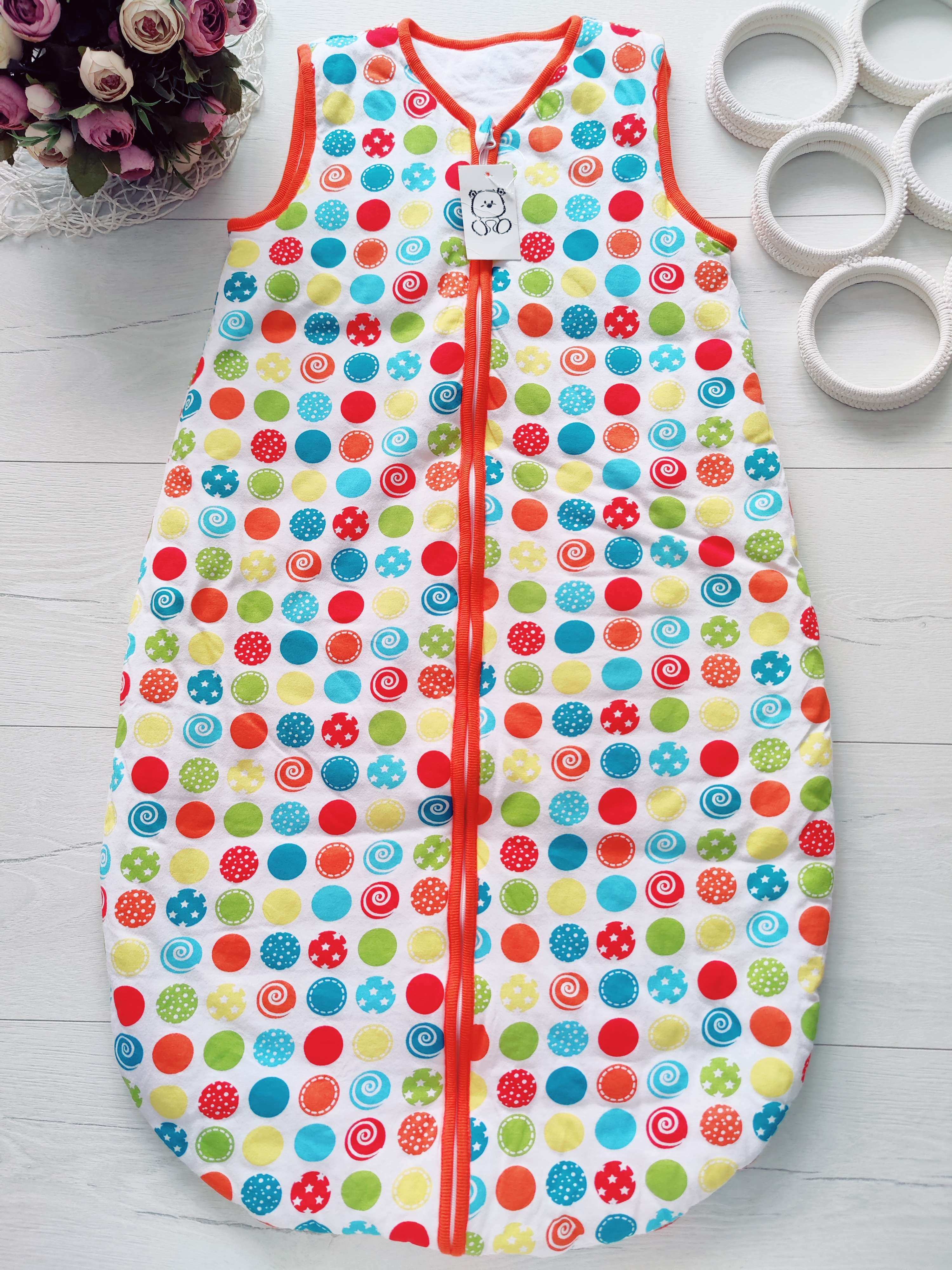 6-18 мес, Новый детский спальный мешок на синтепоне